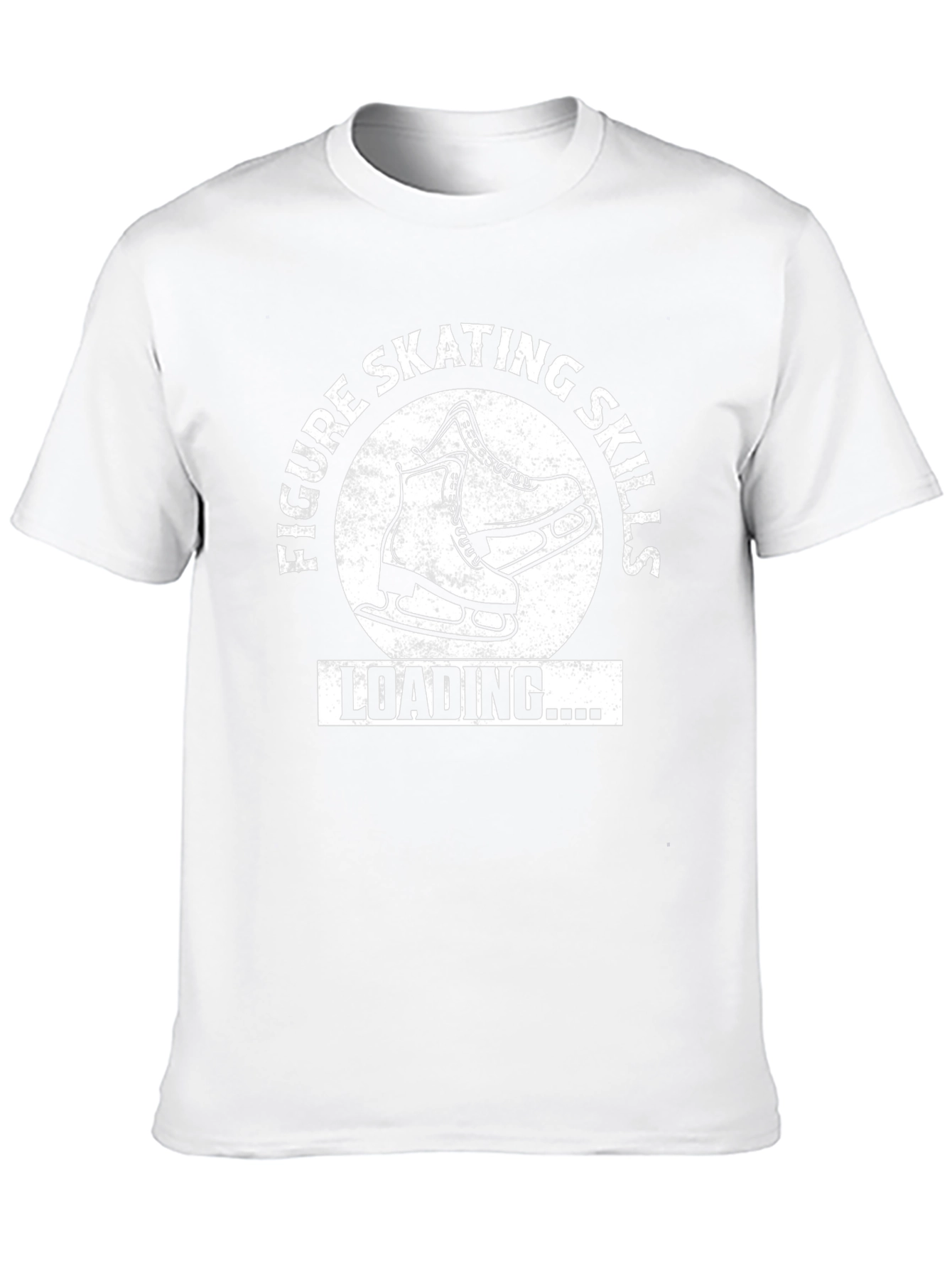 Figure Skating Skills Loading T-Shirt - Black