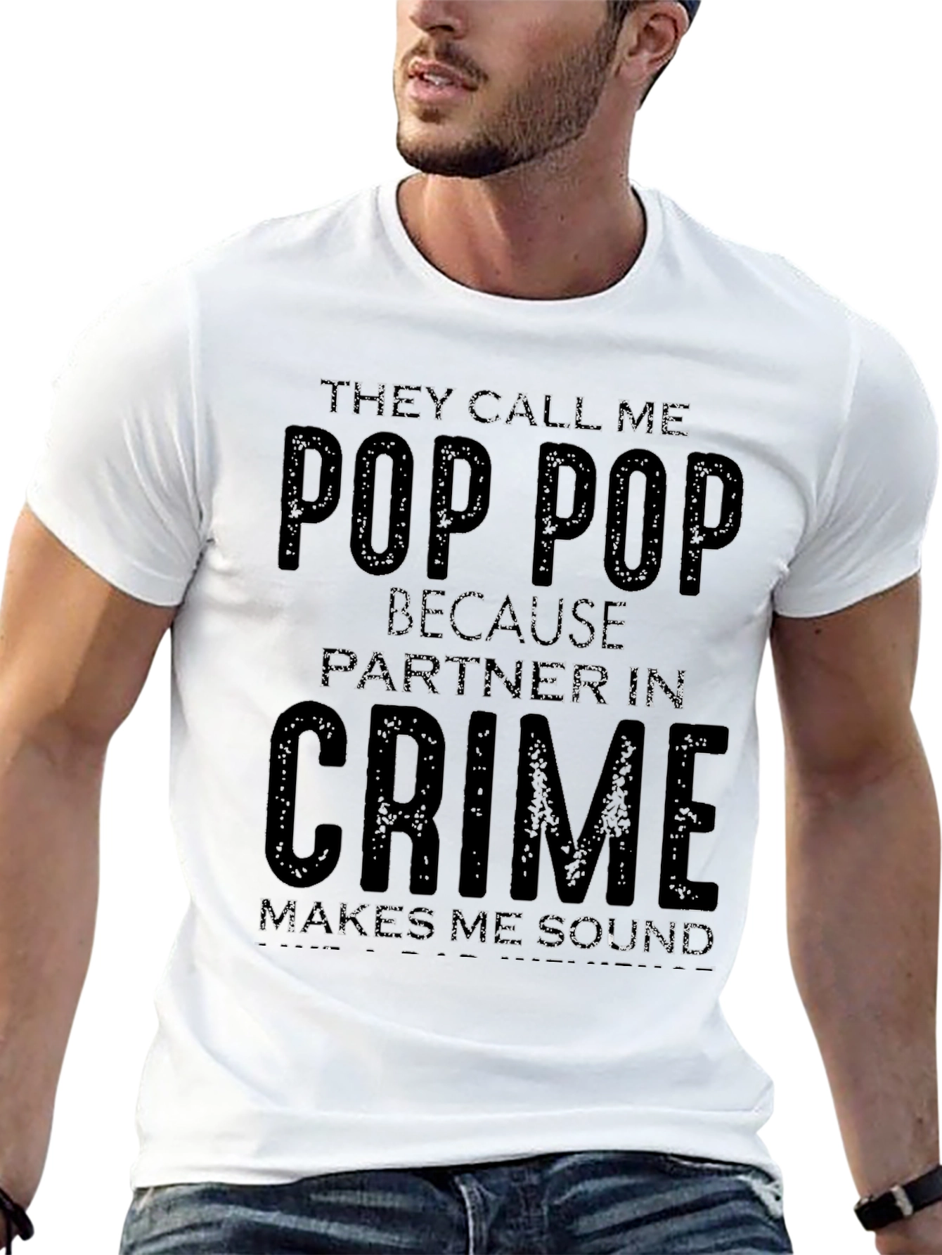 Pop Pop Partner In Crime T-Shirt