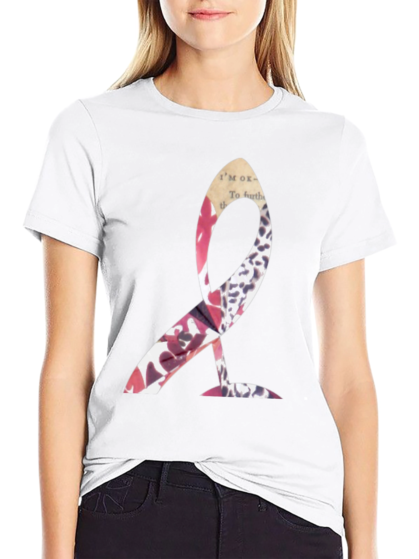 Abstract Graphic Print Tee - Modern Streetwear T-Shirt
