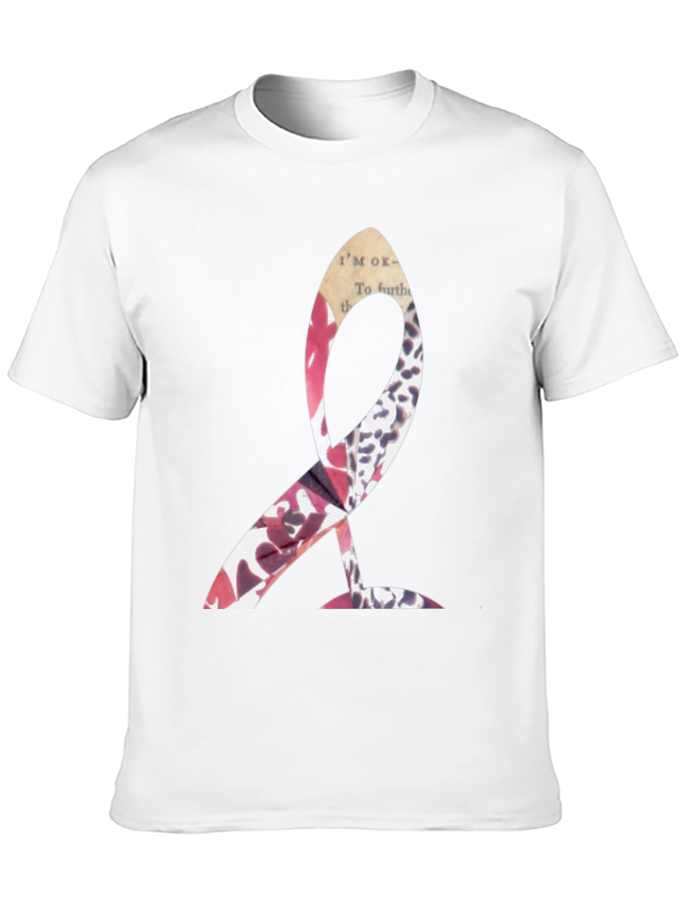 Abstract Graphic Print Tee - Modern Streetwear T-Shirt