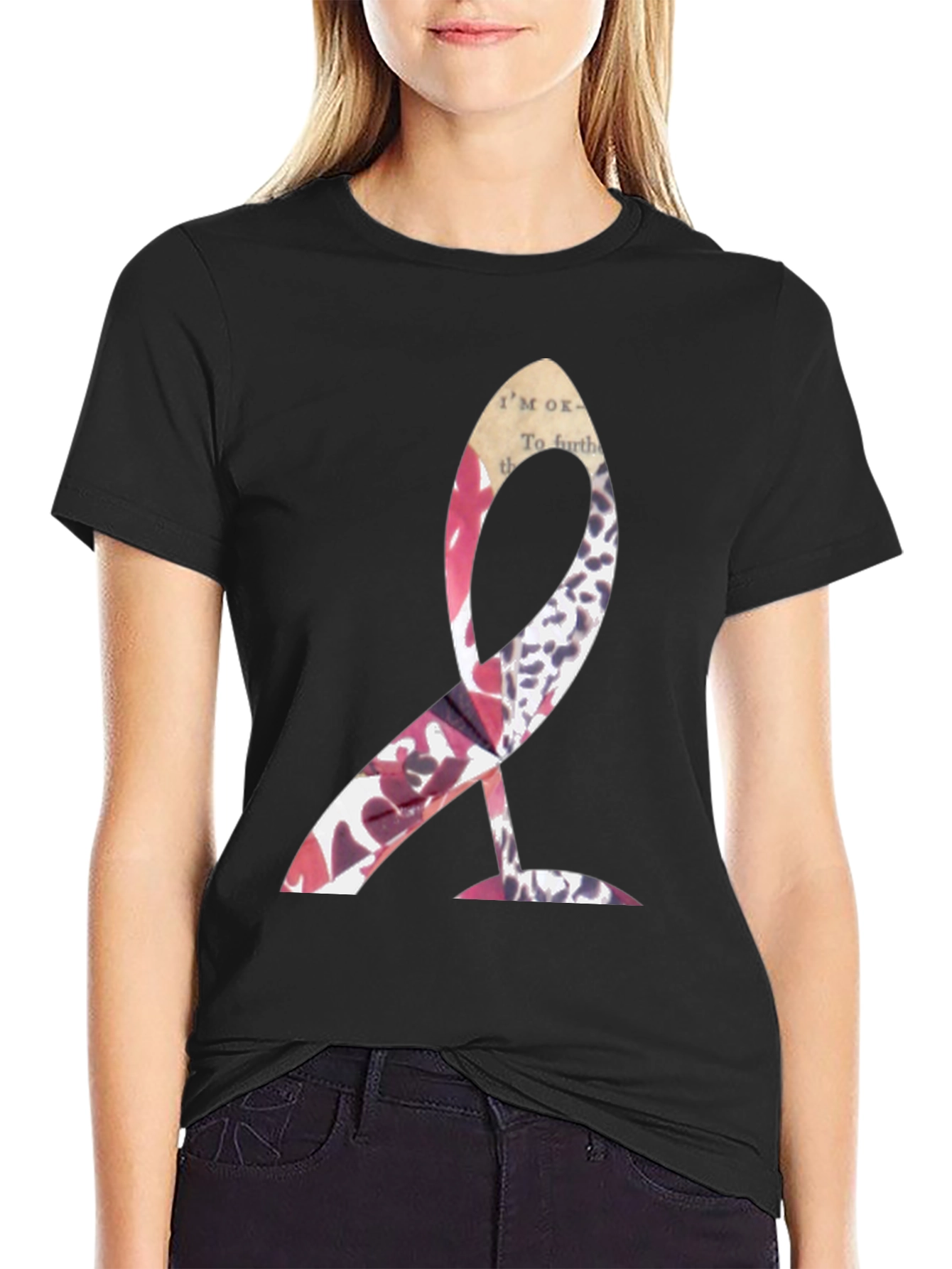 Abstract Graphic Print Tee - Modern Streetwear T-Shirt