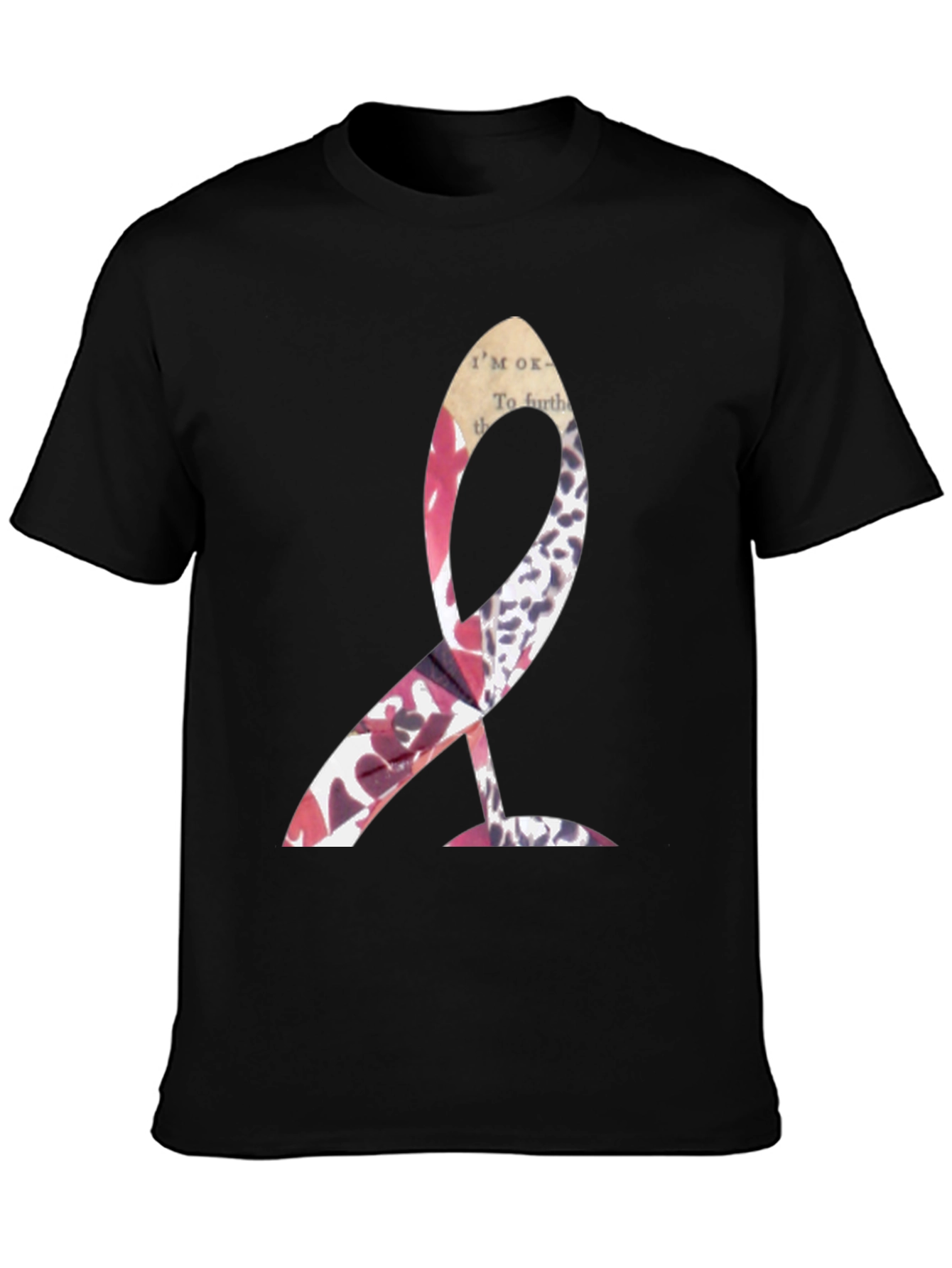 Abstract Graphic Print Tee - Modern Streetwear T-Shirt