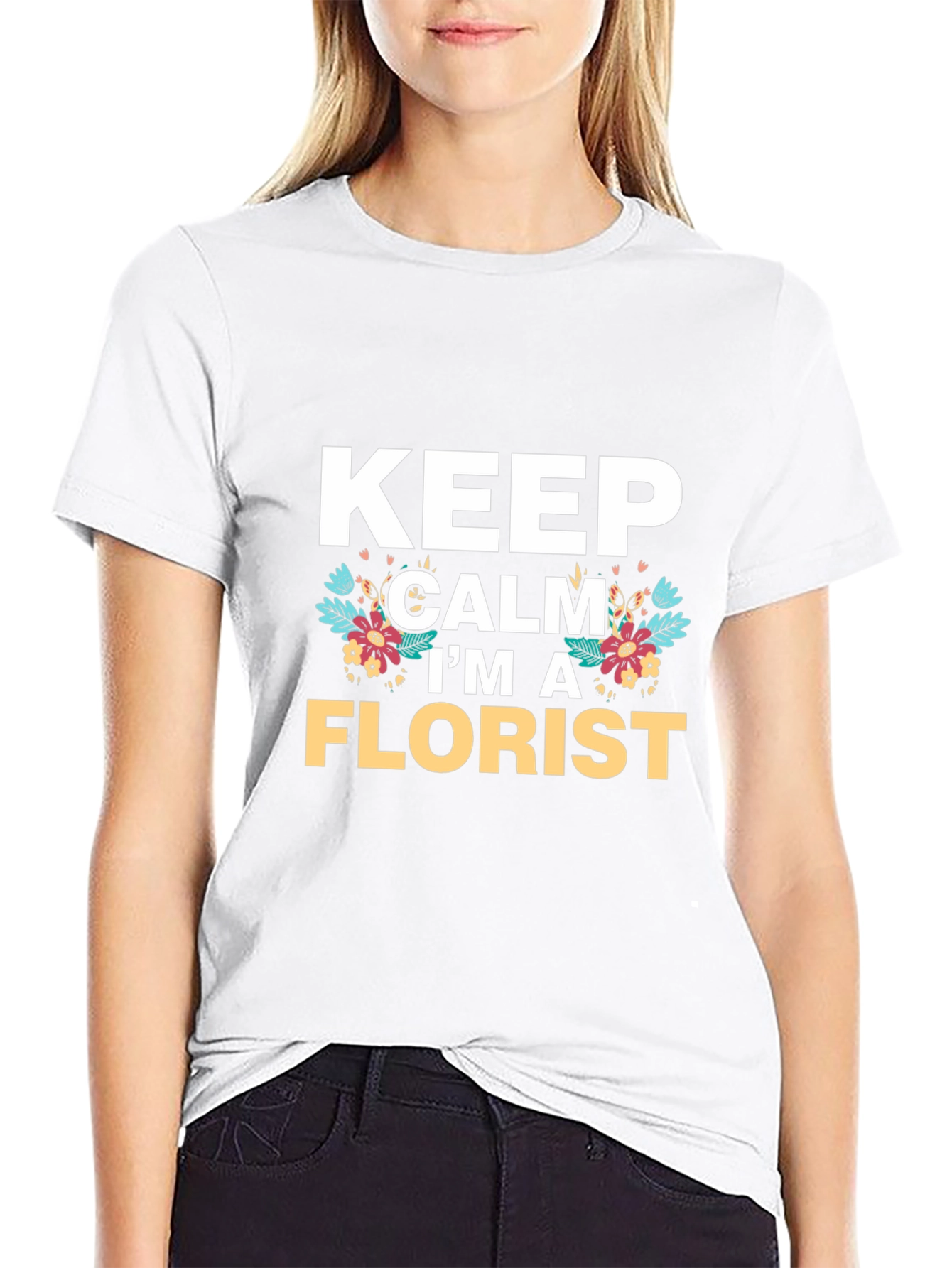 Keep Calm Im A Florist T-Shirt