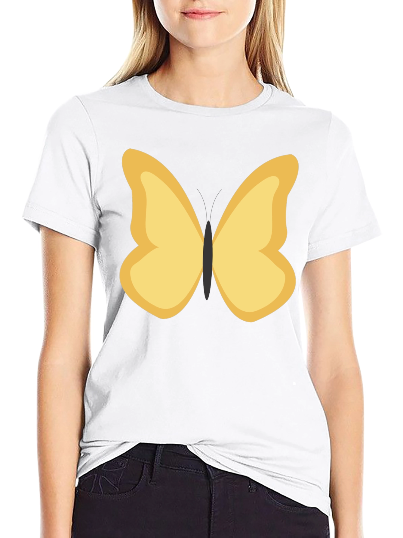 Butterfly Graphic Tee - Stylish Casual Wear