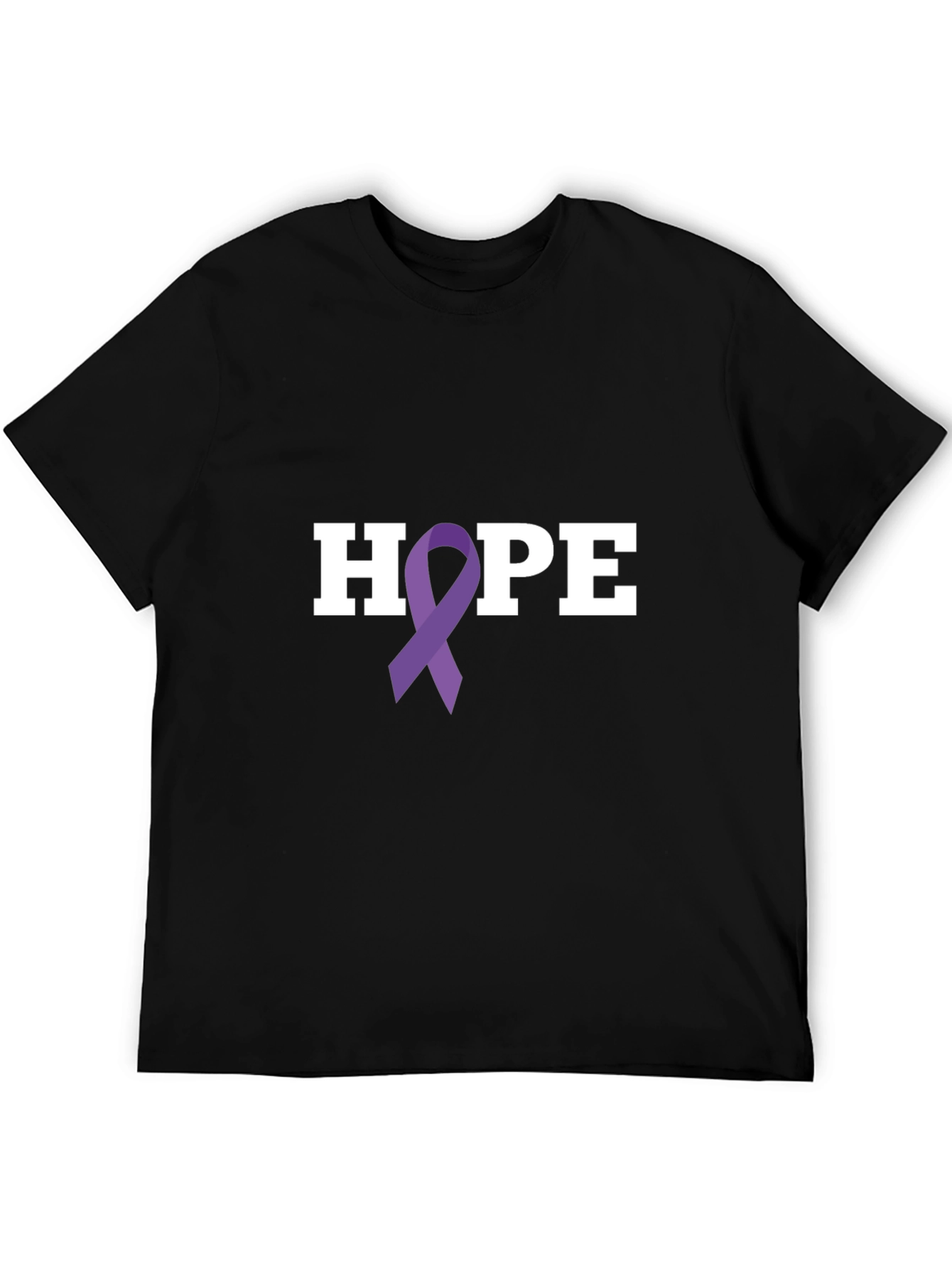Hope Awareness Ribbon Graphic Tee
