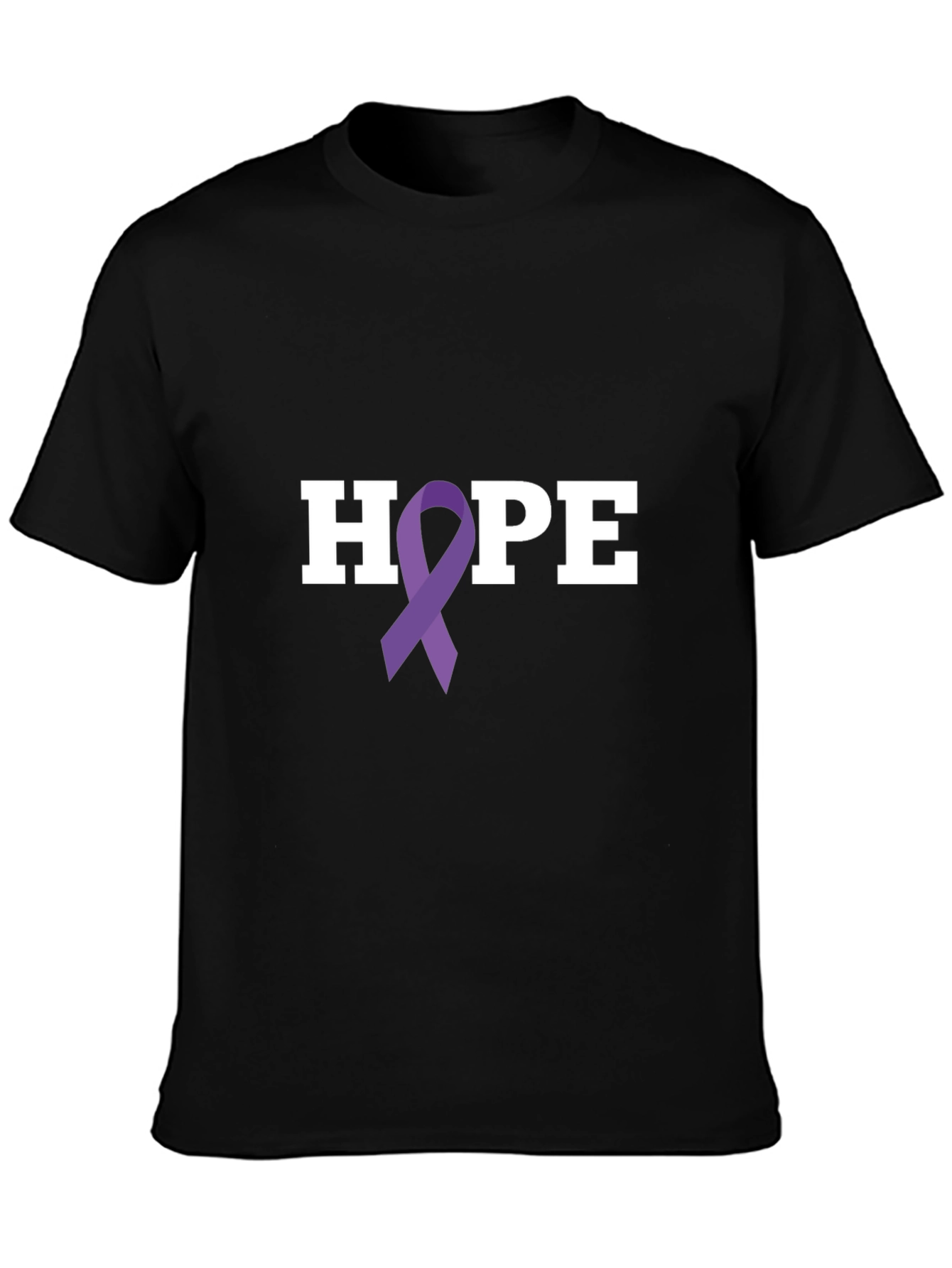 Hope Awareness Ribbon Graphic Tee