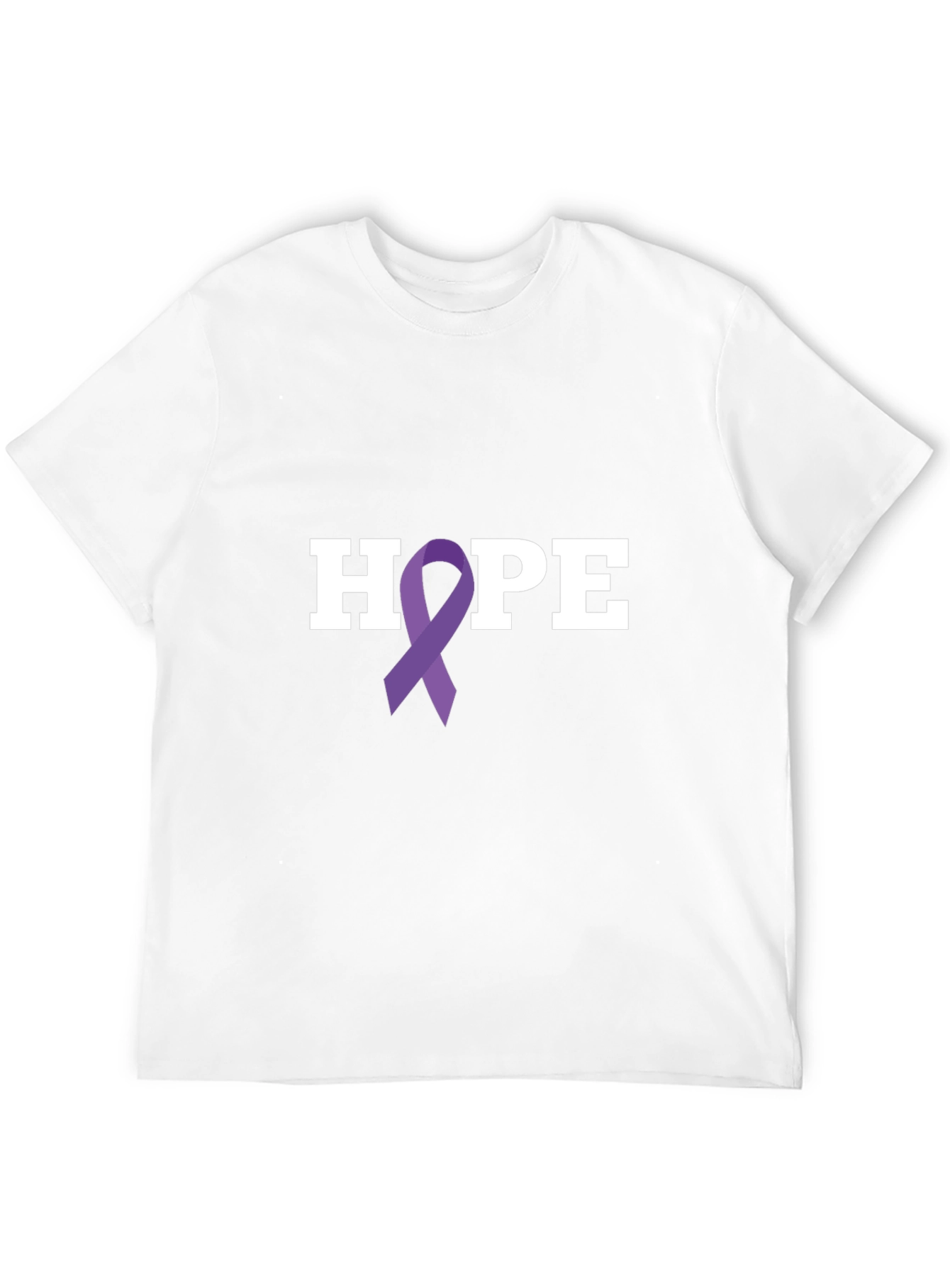 Hope Awareness Ribbon Graphic Tee