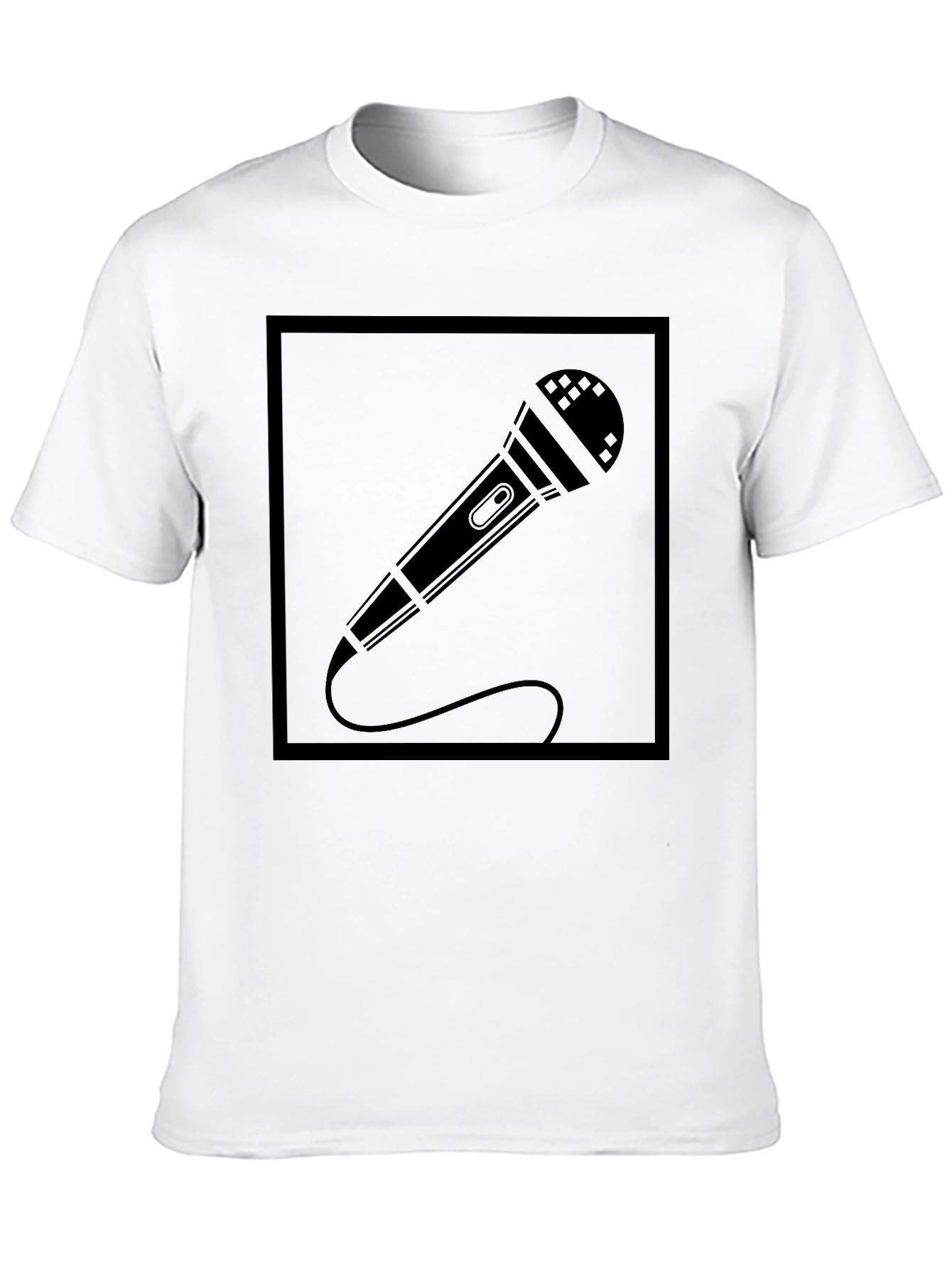 Karaoke Night T-Shirt - Microphone Graphic Tee