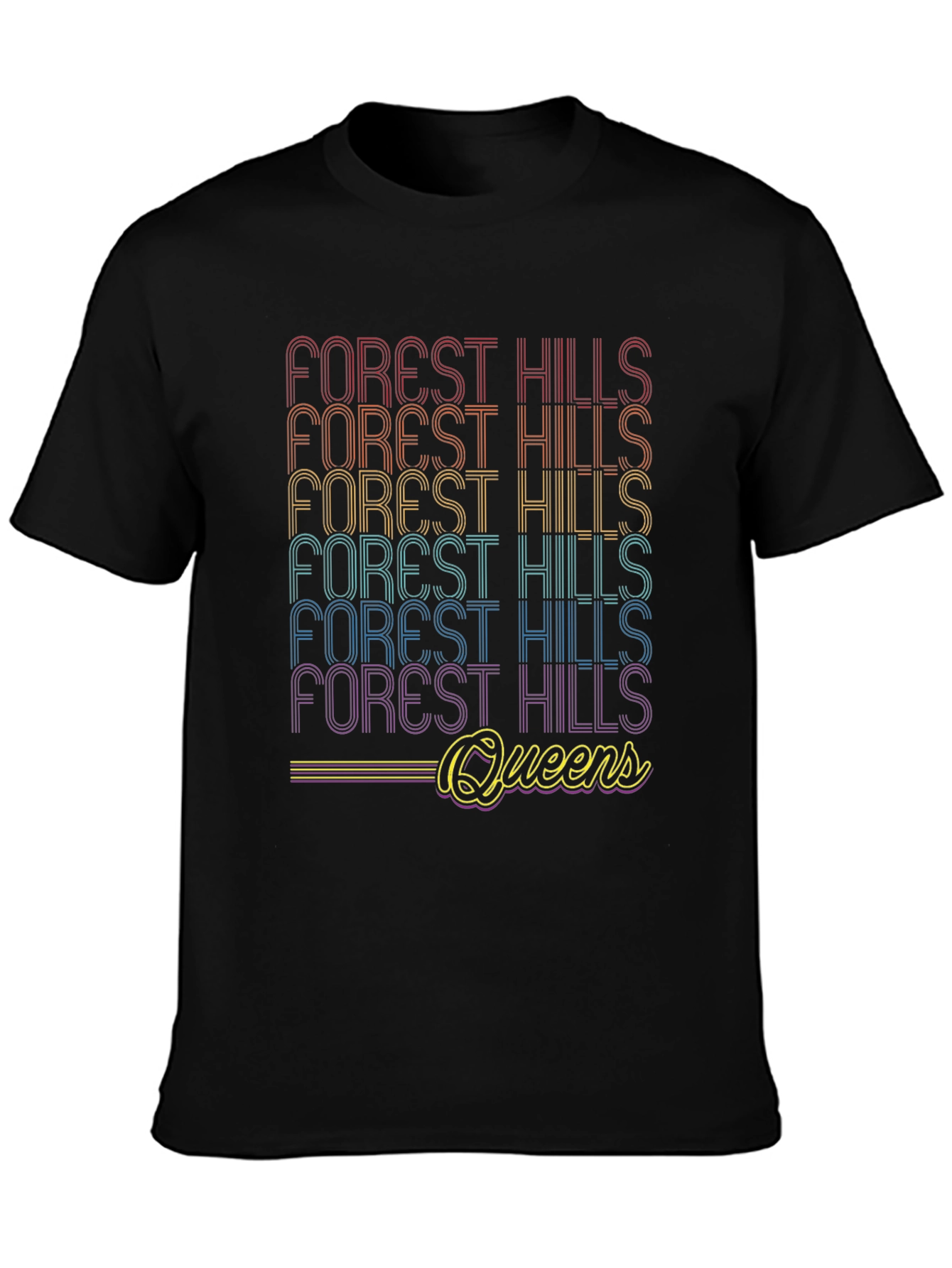 Forest Hills Queens Retro T-Shirt