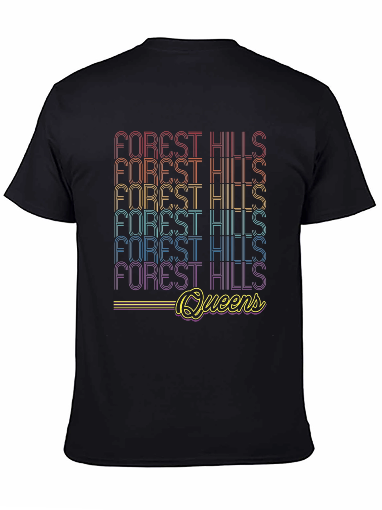 Forest Hills Queens Retro T-Shirt