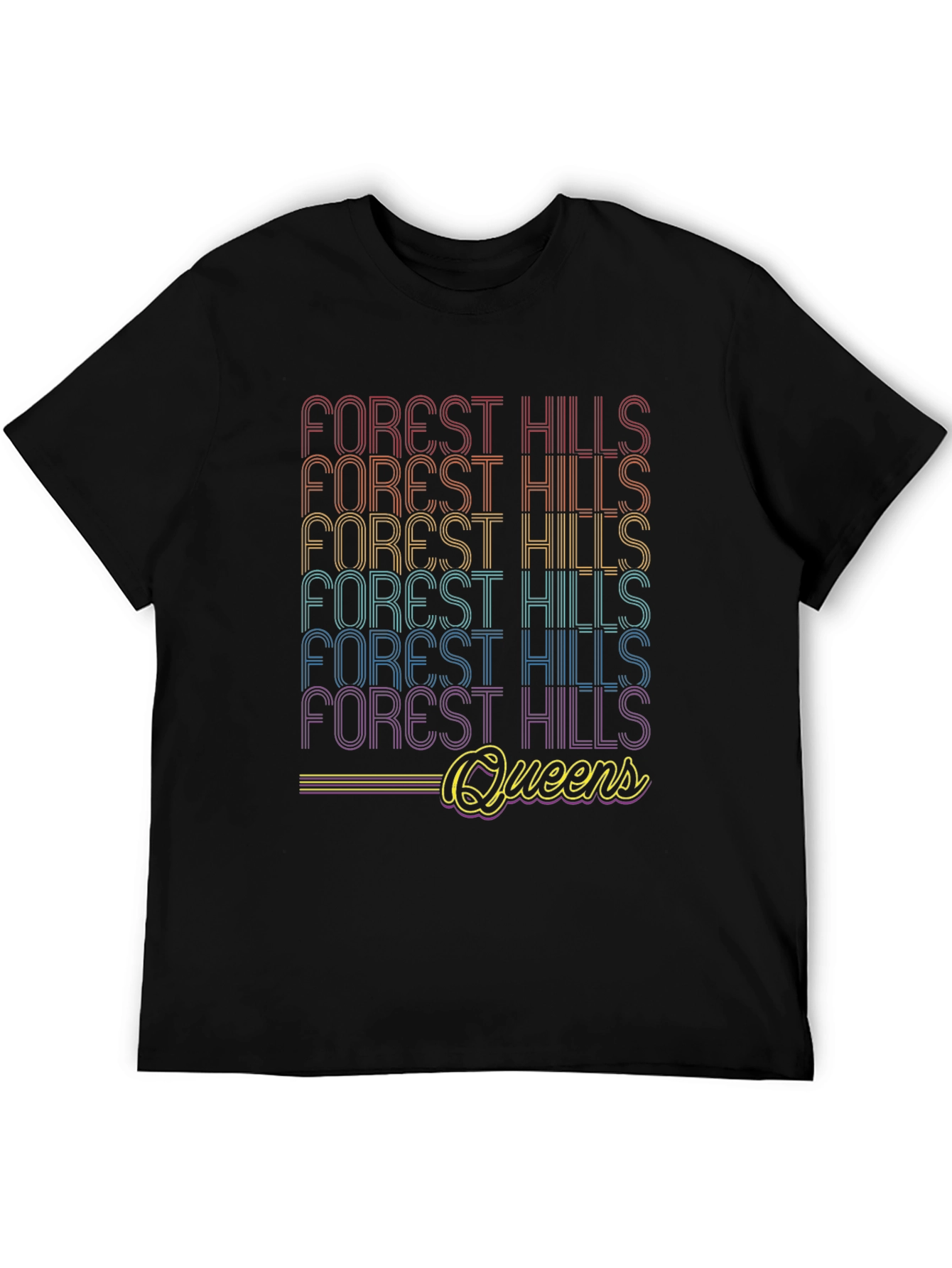 Forest Hills Queens Retro T-Shirt