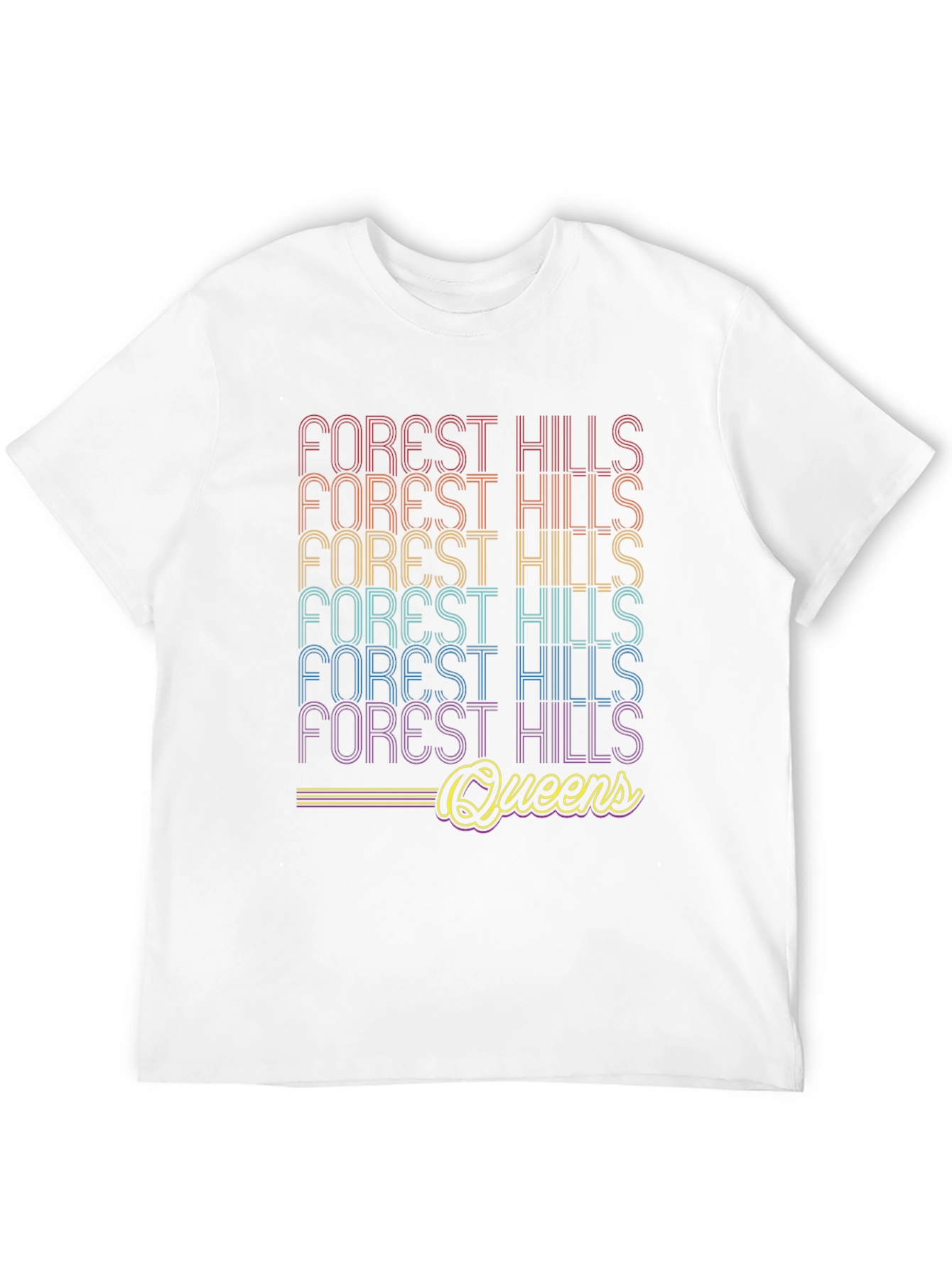 Forest Hills Queens Retro T-Shirt