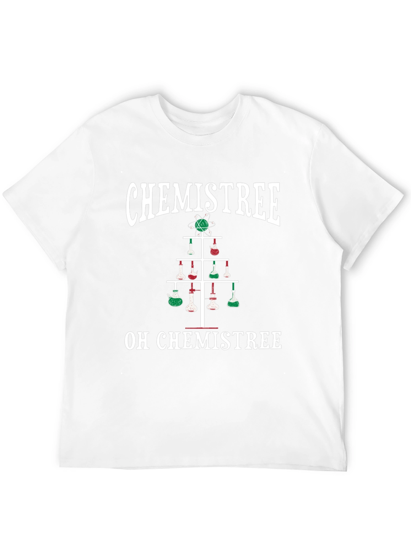 Chemistree Graphic Tee: Holiday Chemistry Fun