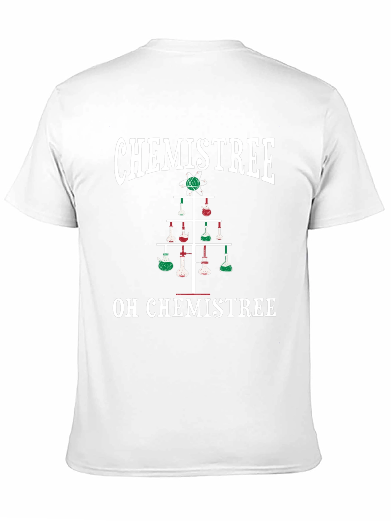 Chemistree Graphic Tee: Holiday Chemistry Fun