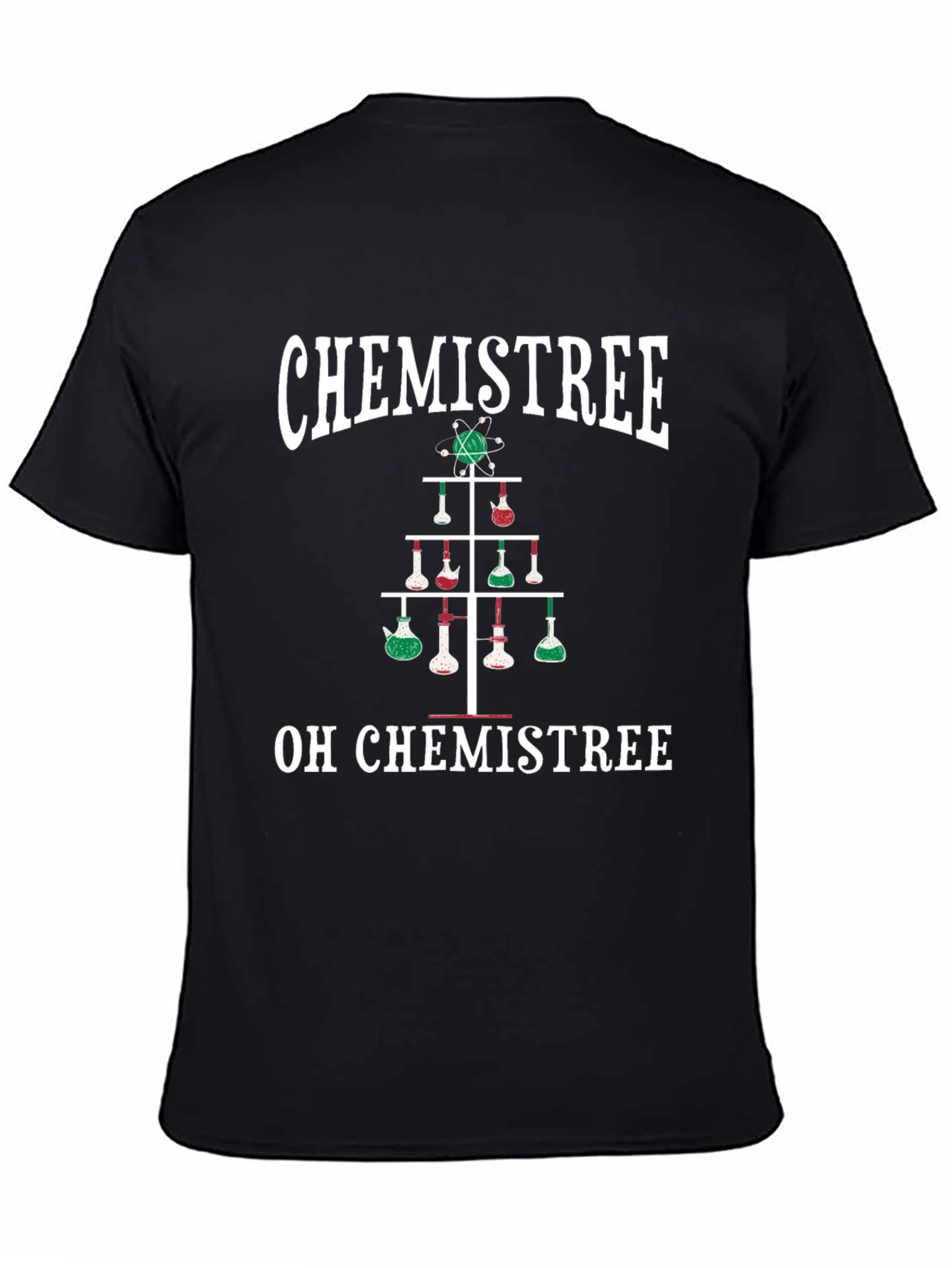 Chemistree Graphic Tee: Holiday Chemistry Fun