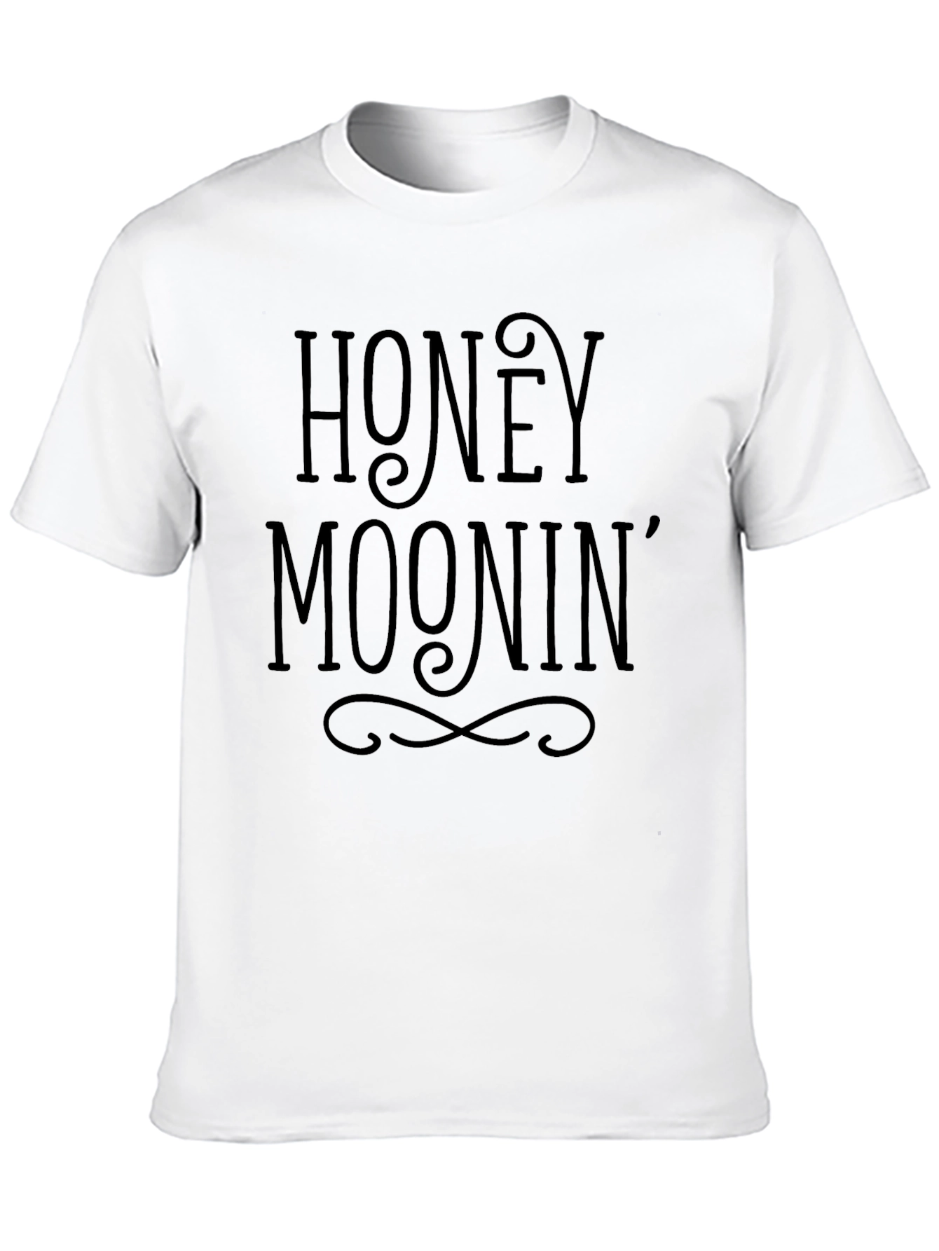 Honeymoonin Crew Neck T-Shirt