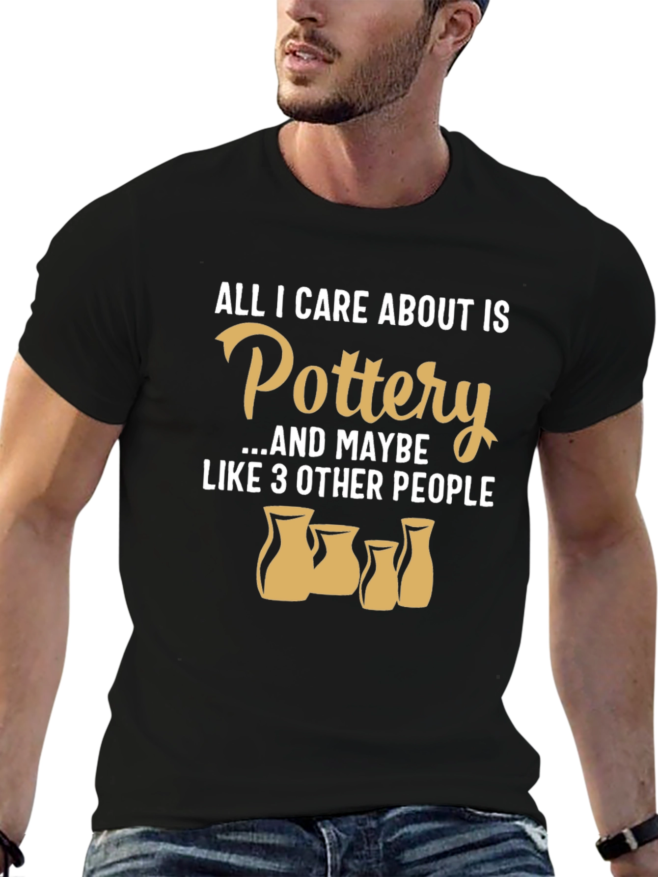 Pottery Lover Graphic T-Shirt - Ceramic Artist Gift