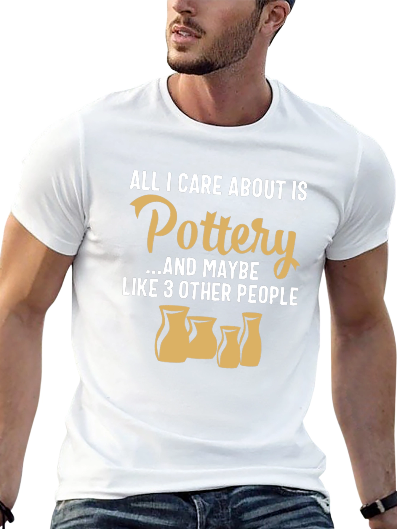Pottery Lover Graphic T-Shirt - Ceramic Artist Gift