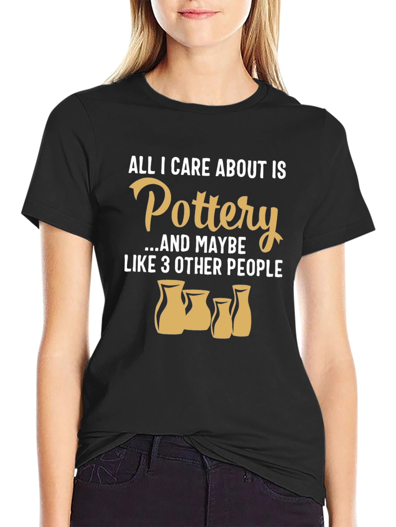 Pottery Lover Graphic T-Shirt - Ceramic Artist Gift
