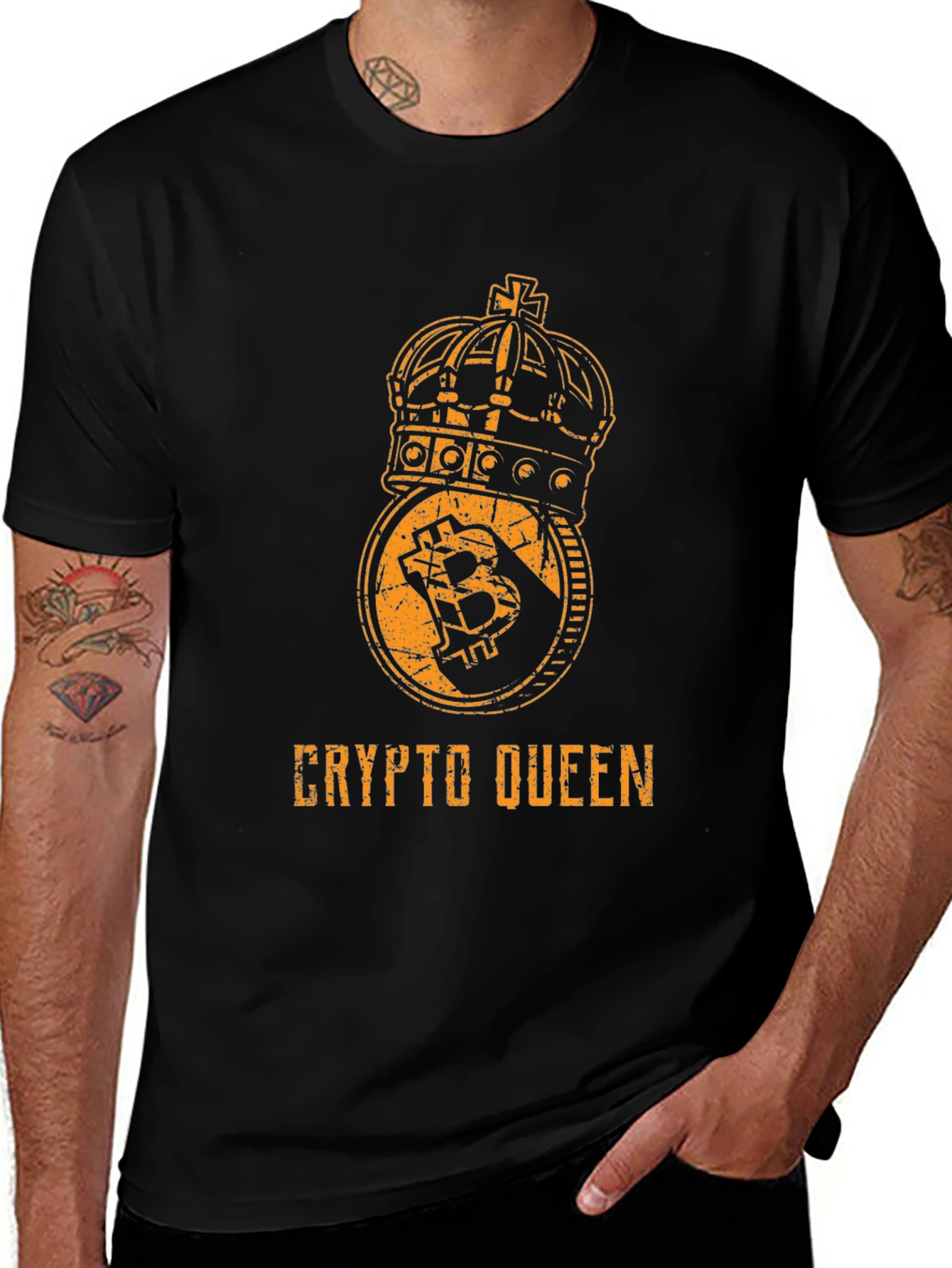 Crypto Queen Black T-Shirt