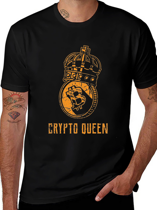 Crypto Queen Black T-Shirt