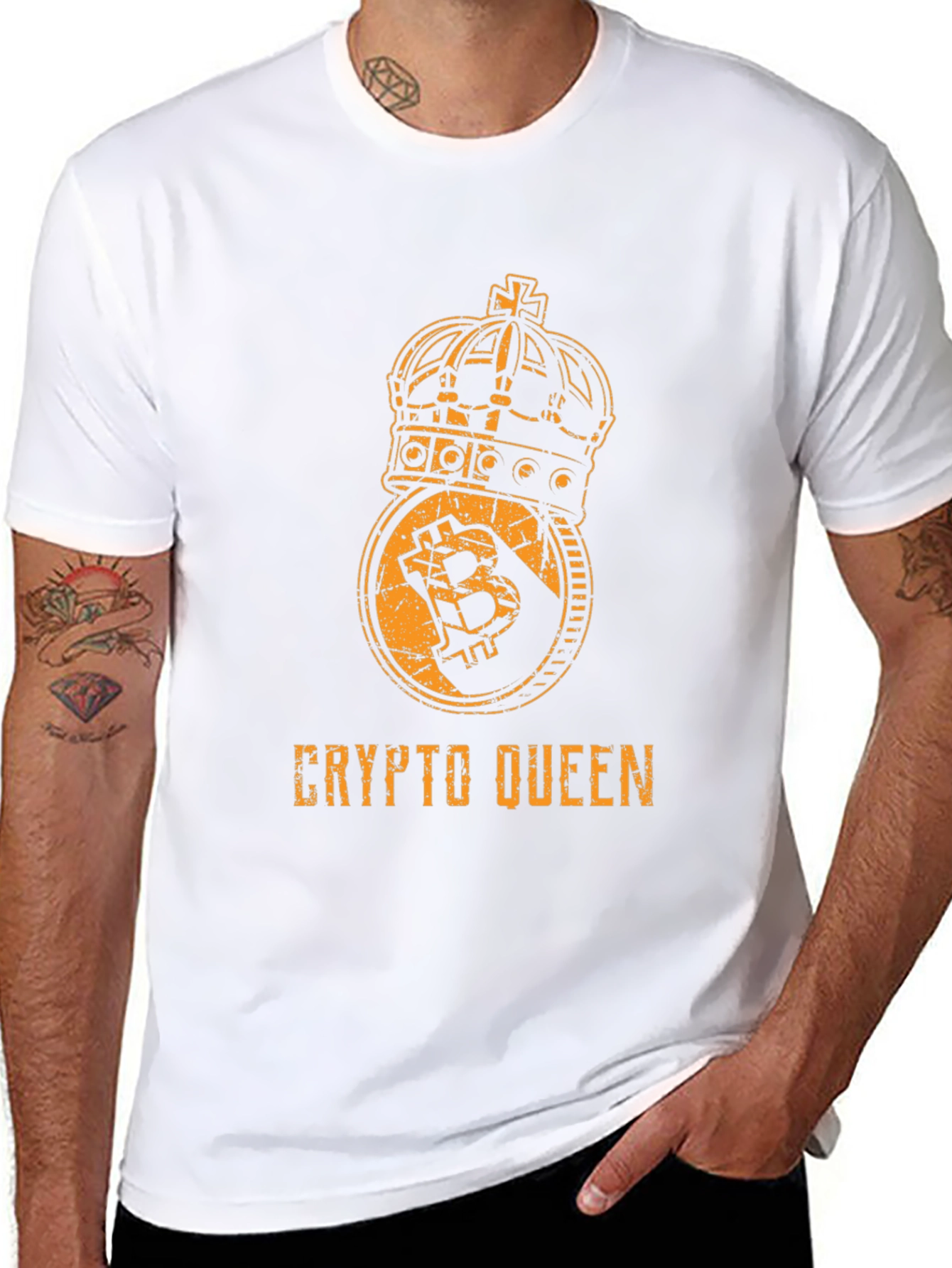 Crypto Queen Black T-Shirt
