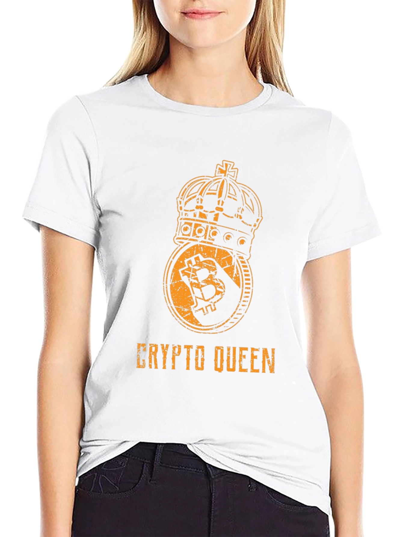Crypto Queen Black T-Shirt