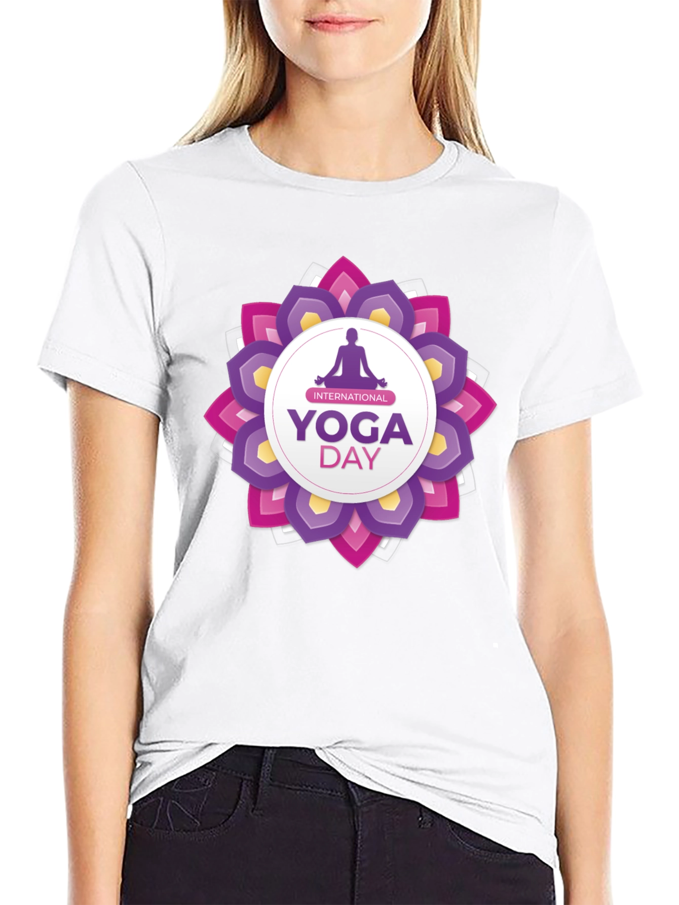 International Yoga Day Graphic Tee