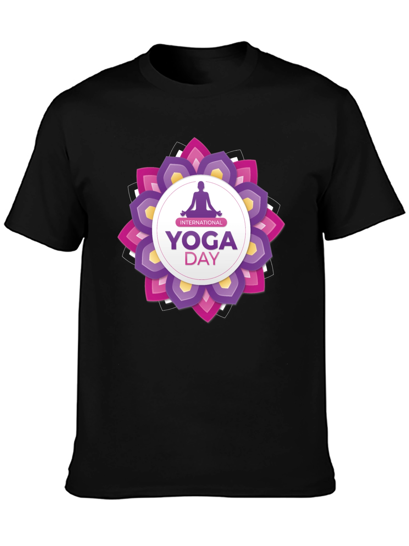 International Yoga Day Graphic Tee