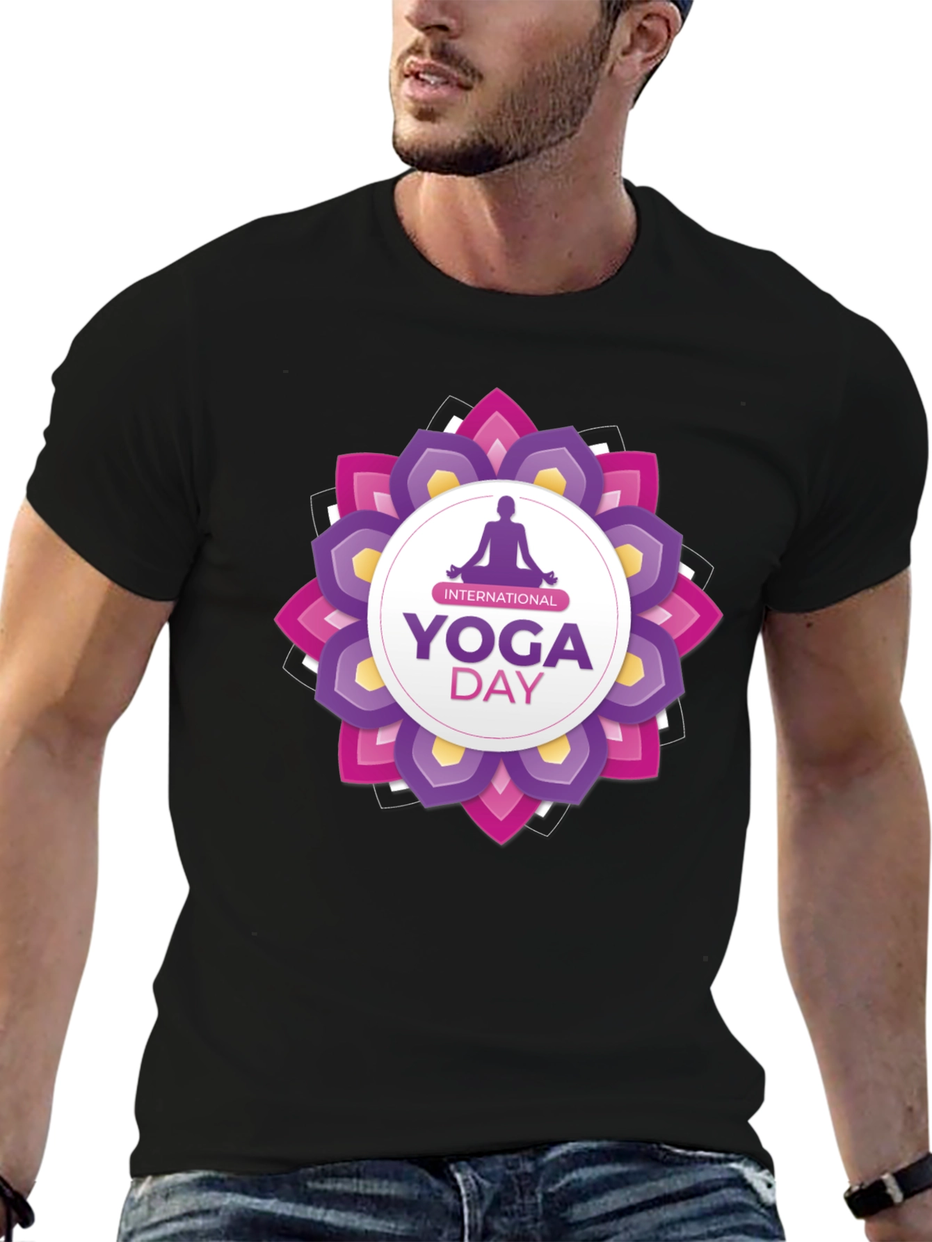 International Yoga Day Graphic Tee