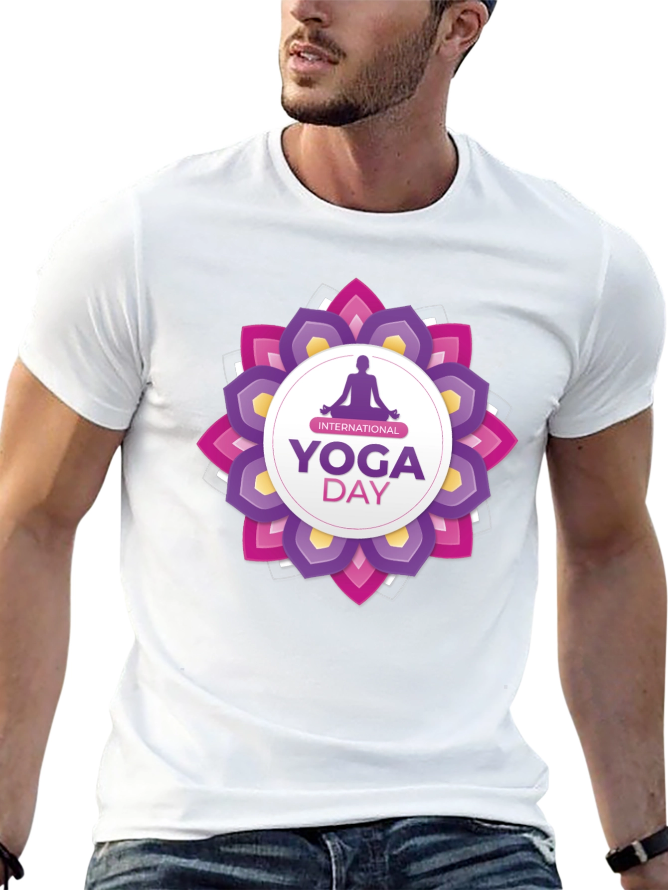 International Yoga Day Graphic Tee
