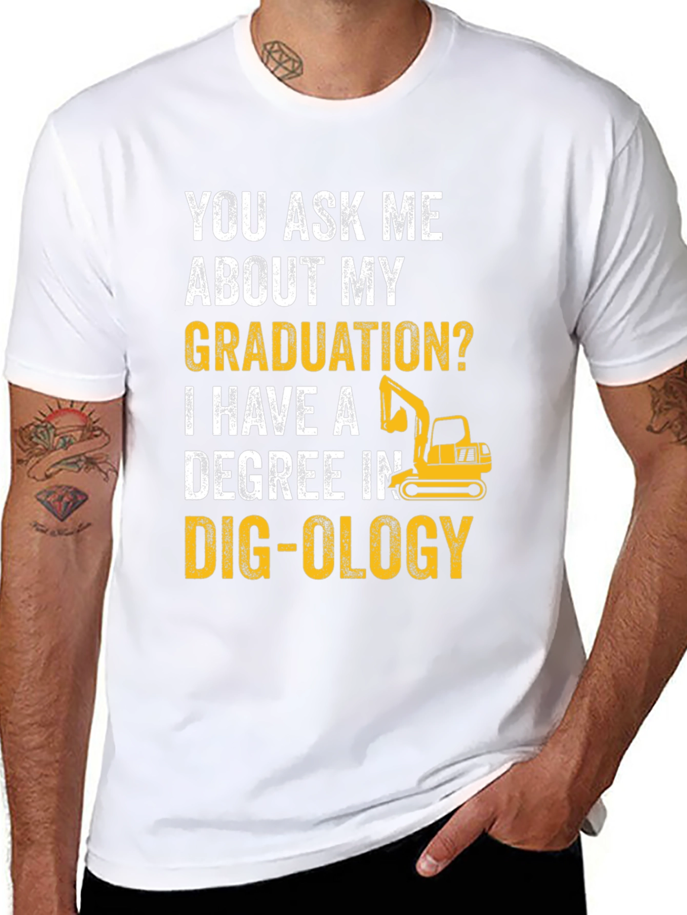 Funny Degree in Dig-ology T-Shirt