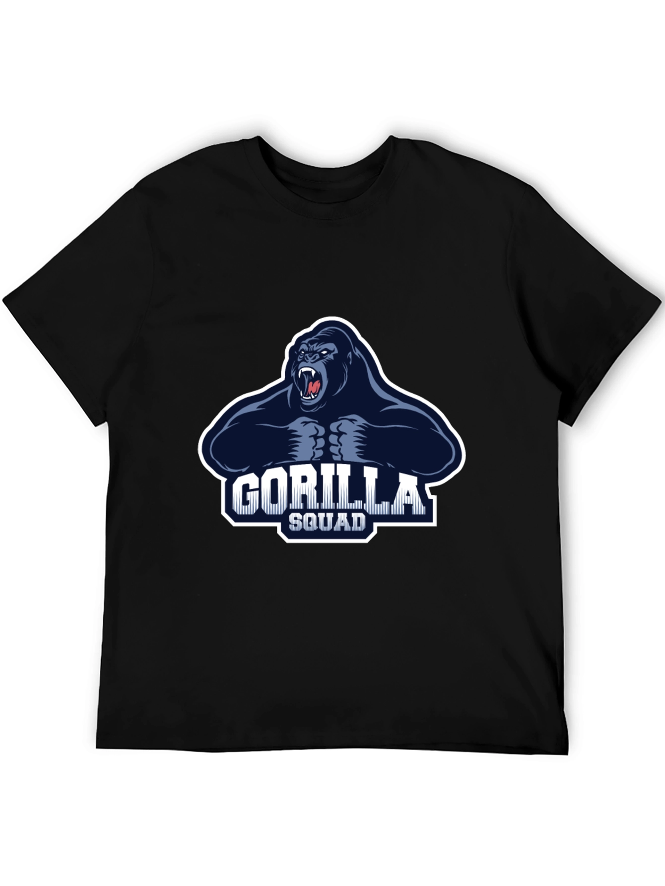Gorilla Squad Graphic Black T-Shirt