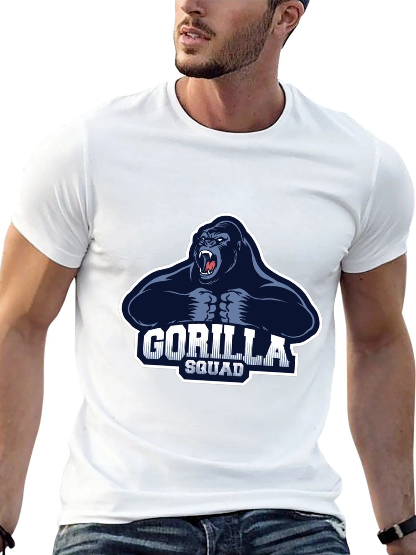 Gorilla Squad Graphic Black T-Shirt