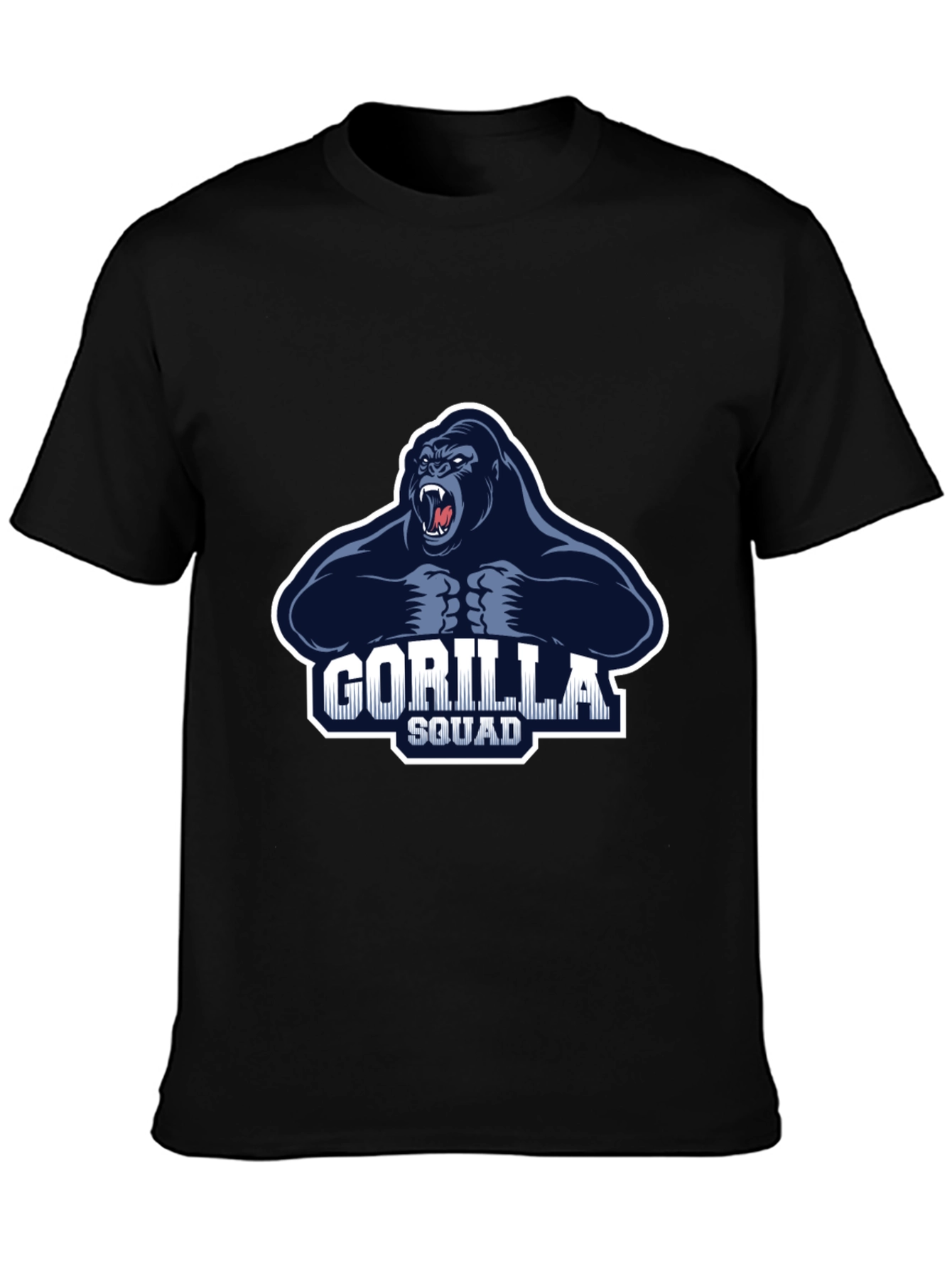 Gorilla Squad Graphic Black T-Shirt