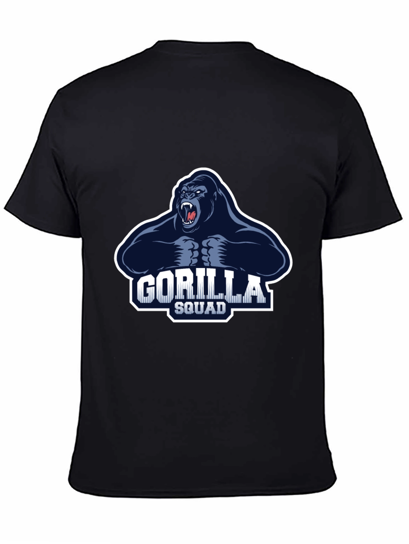 Gorilla Squad Graphic Black T-Shirt