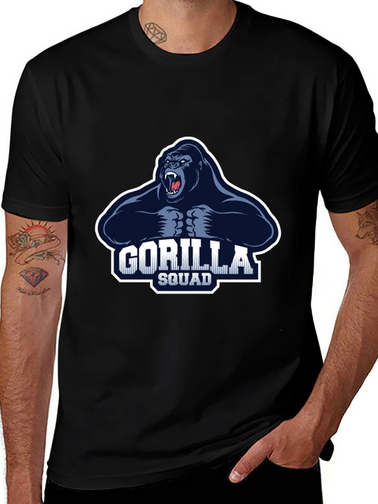 Gorilla Squad Graphic Black T-Shirt