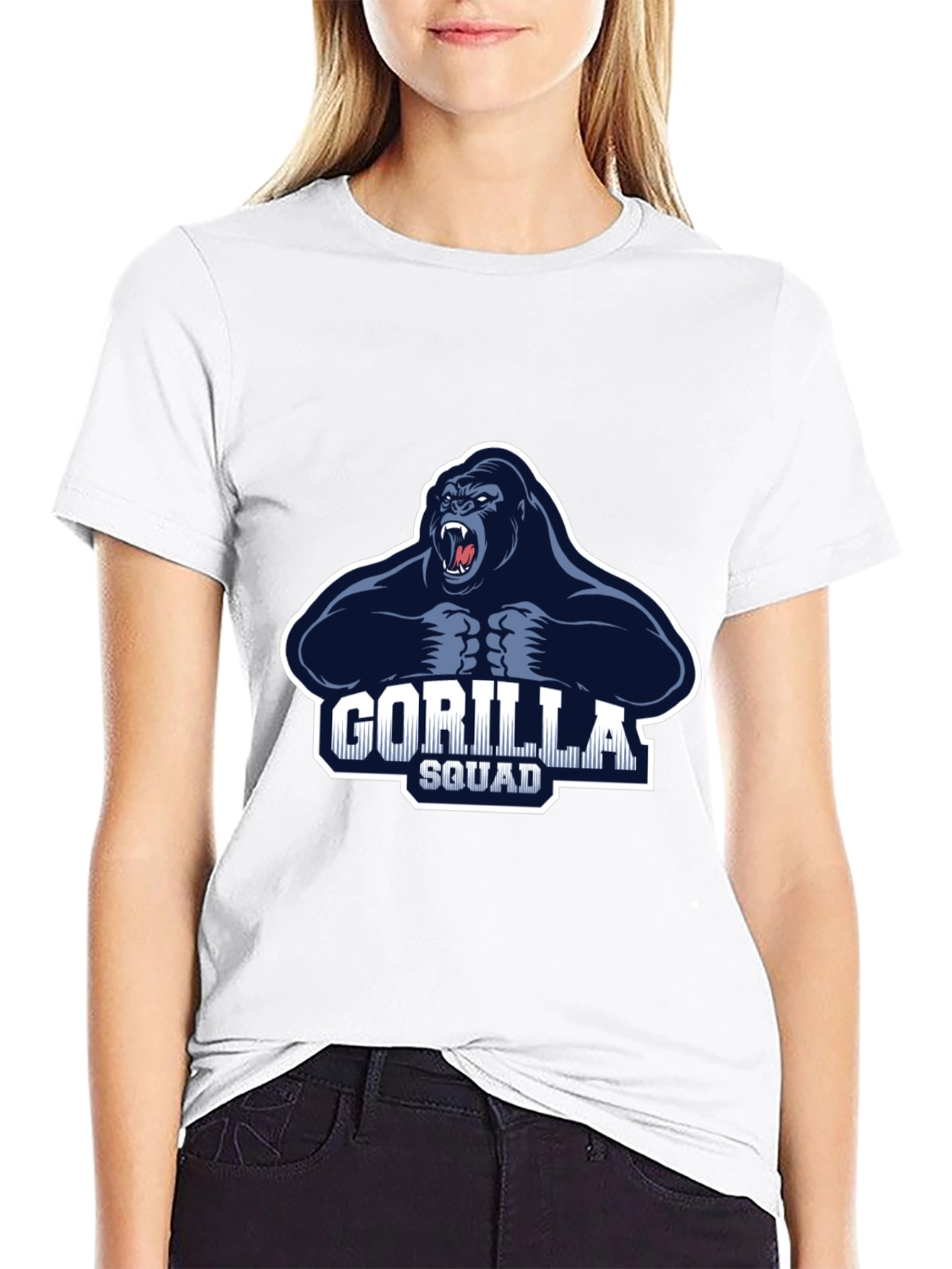 Gorilla Squad Graphic Black T-Shirt