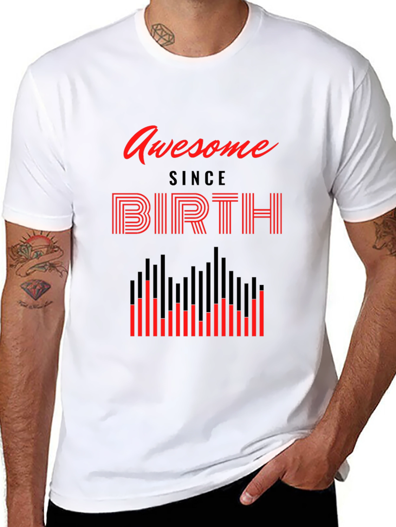 Awesome Since Birth Graphic Tee
