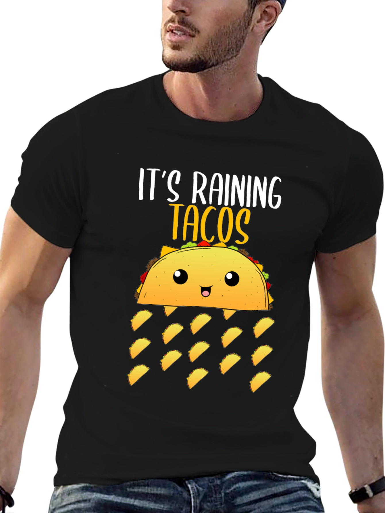 Its Raining Tacos Graphic T-Shirt