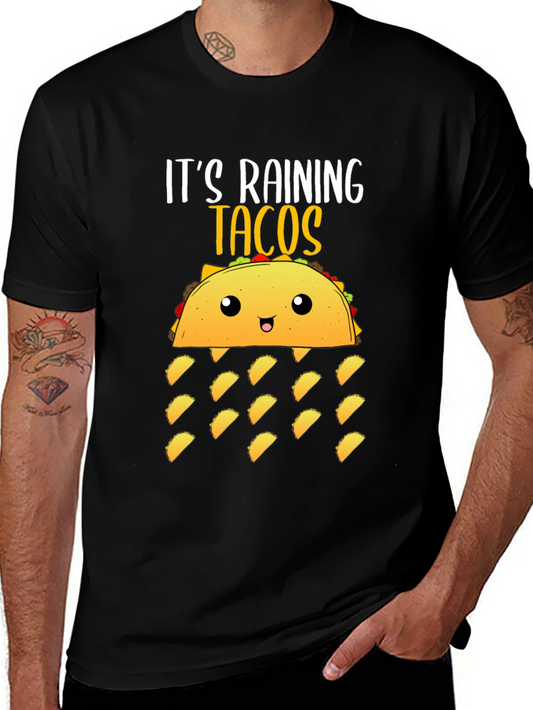 Its Raining Tacos Graphic T-Shirt