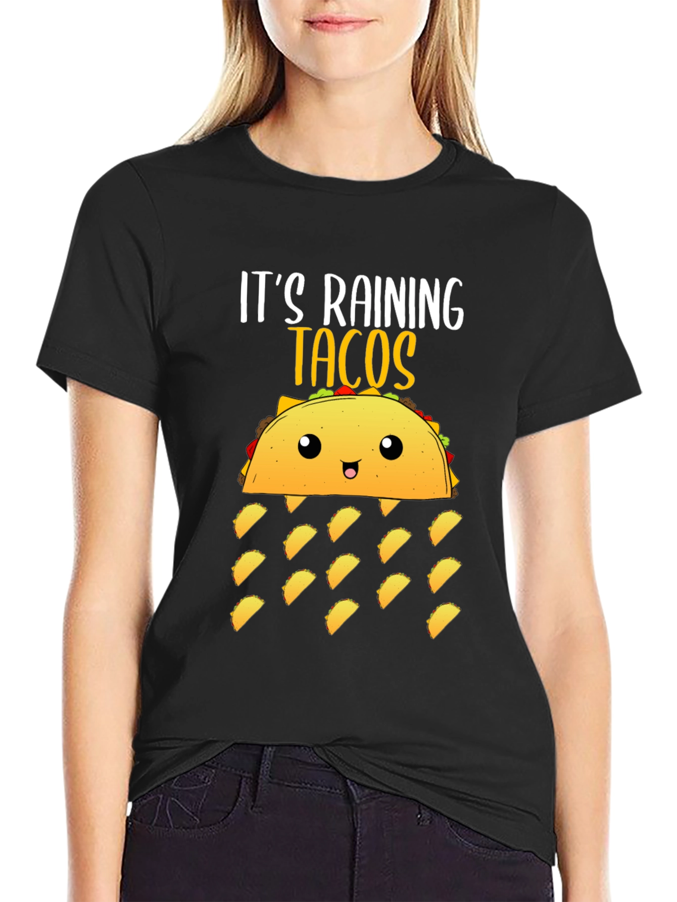 Its Raining Tacos Graphic T-Shirt