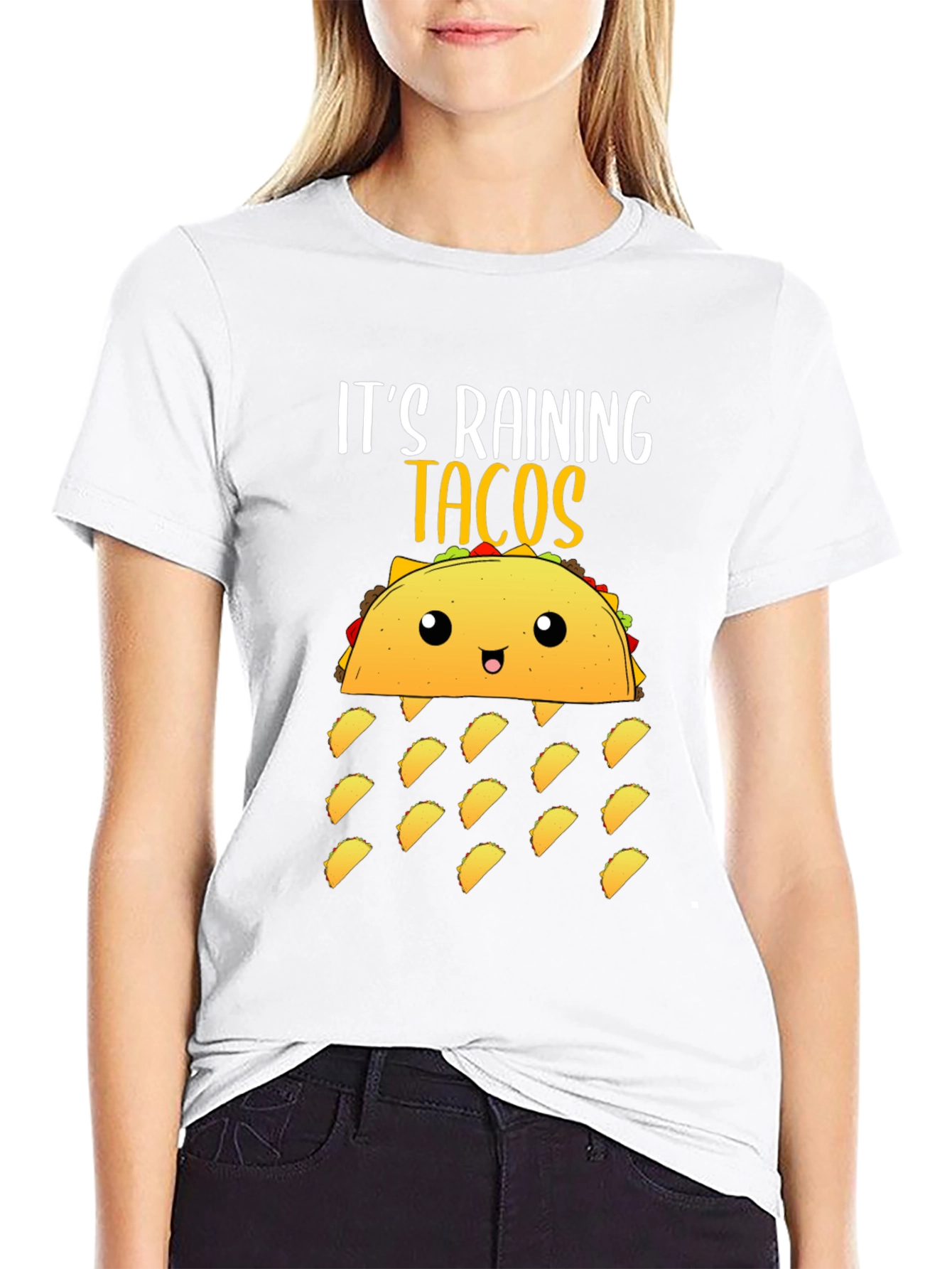 Its Raining Tacos Graphic T-Shirt