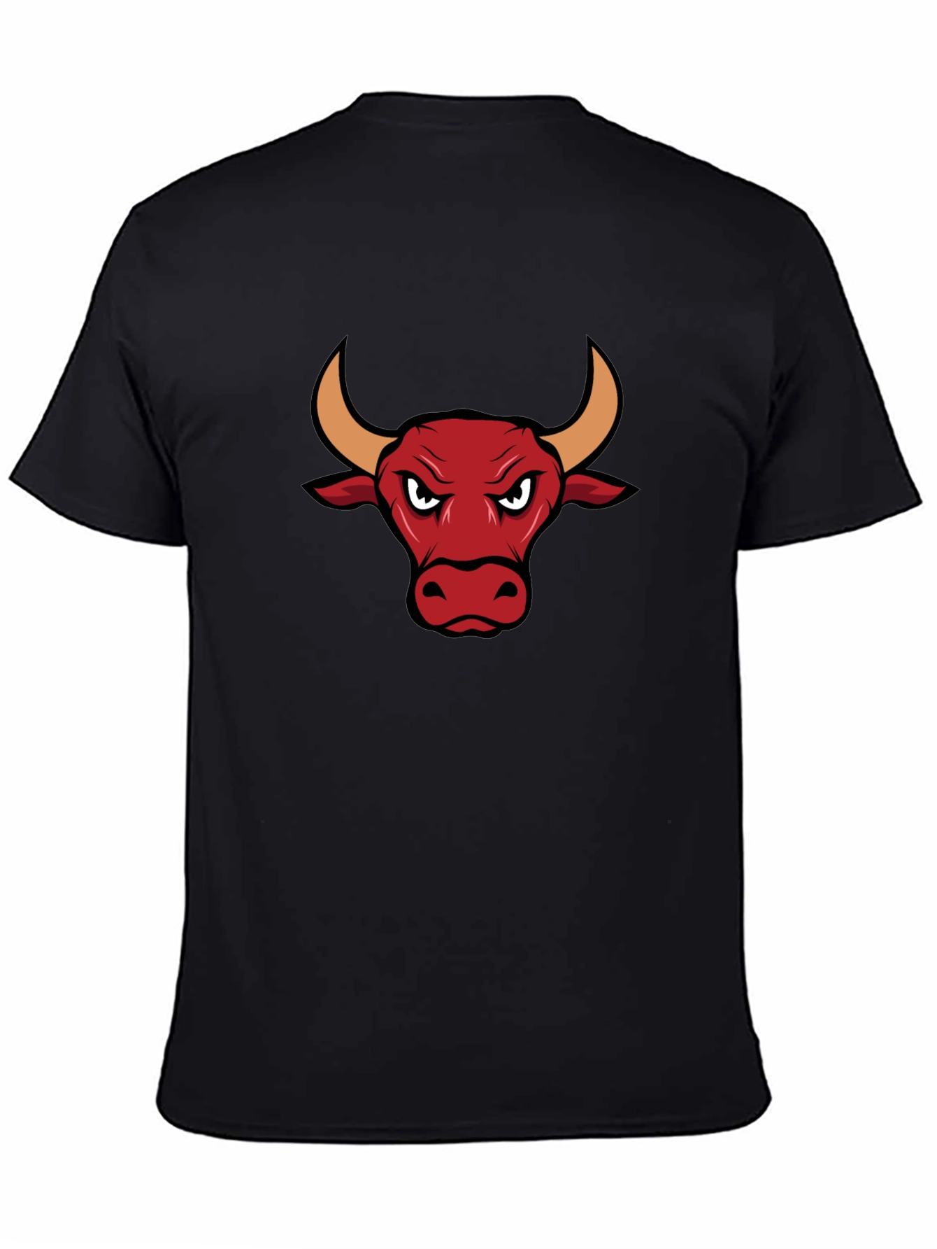 Bull Graphic Tee - Mens Black T-Shirt
