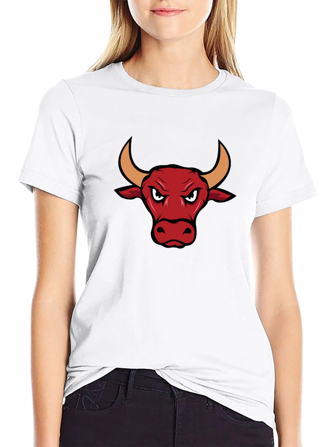 Bull Graphic Tee - Mens Black T-Shirt