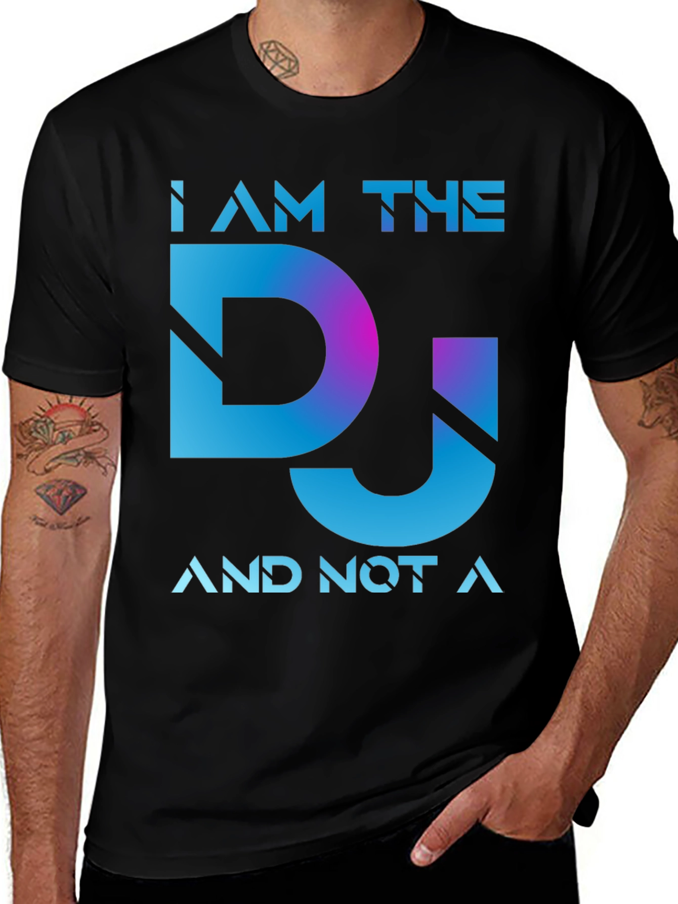 I AM THE DJ Graphic Tee