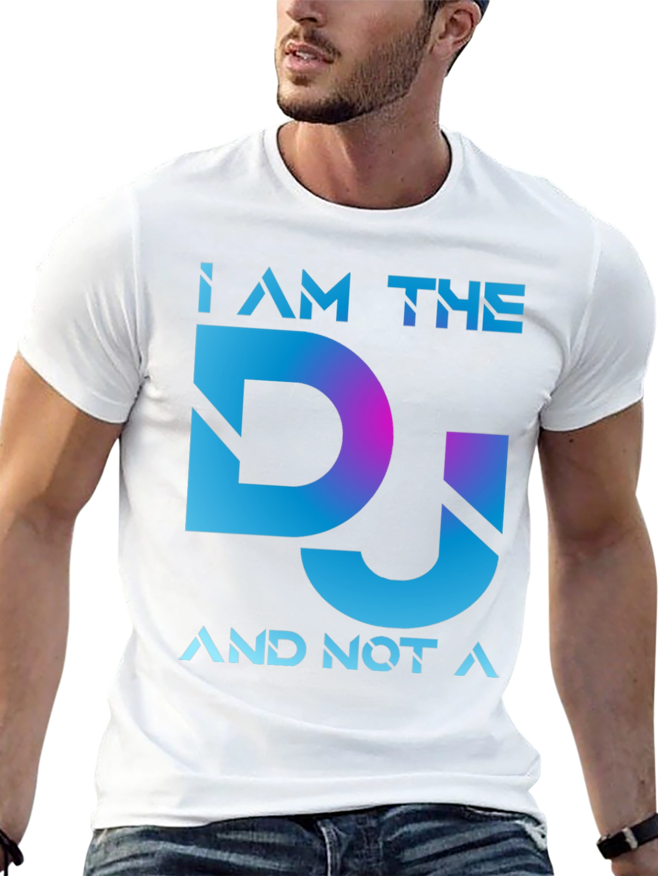 I AM THE DJ Graphic Tee