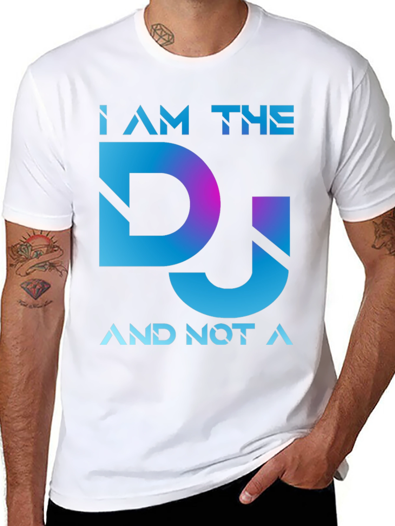 I AM THE DJ Graphic Tee