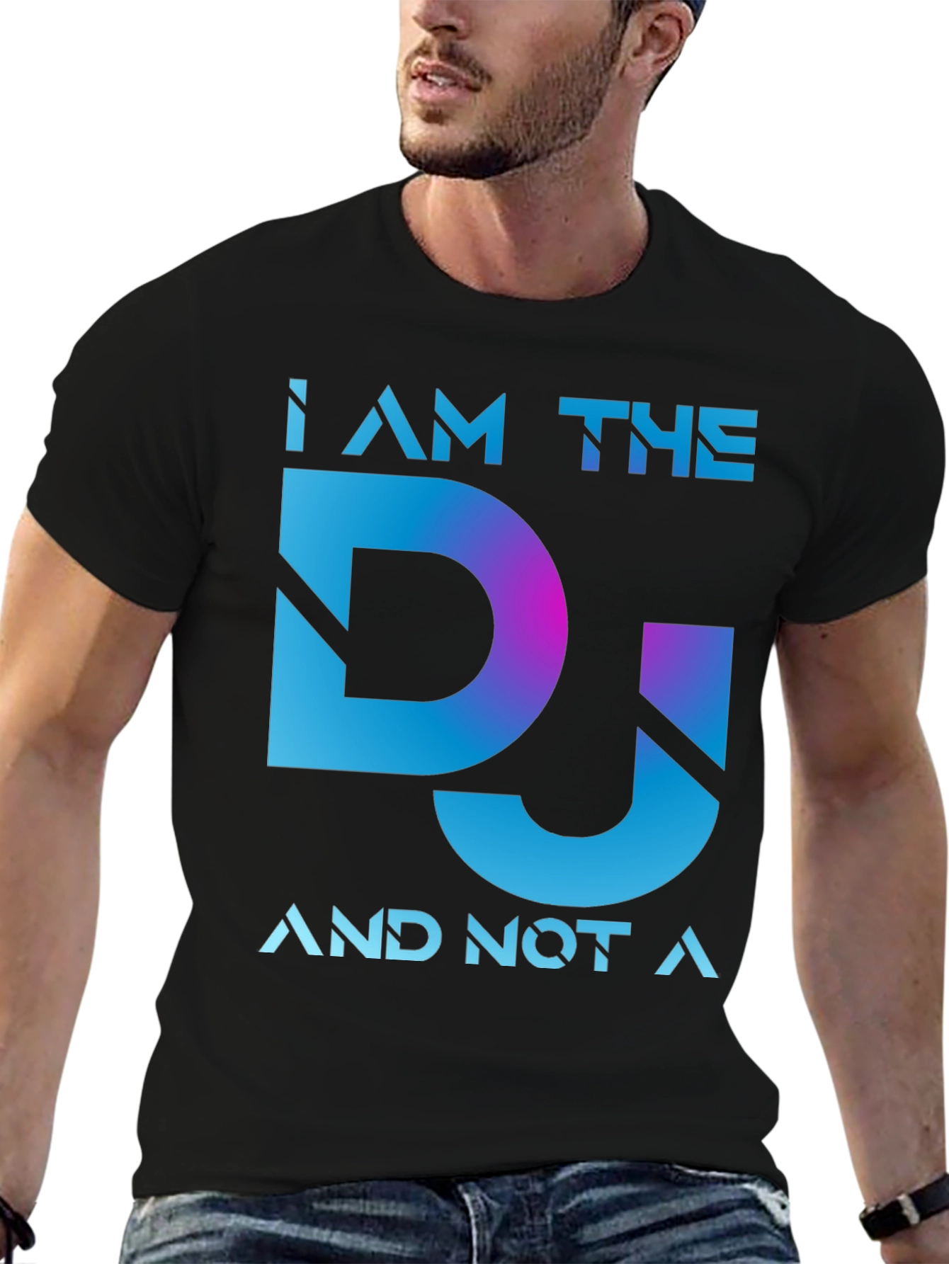 I AM THE DJ Graphic Tee