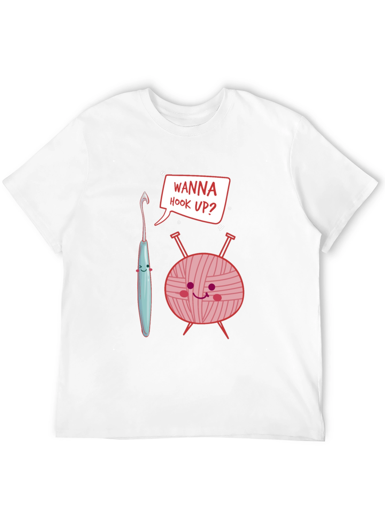 Wanna Hook Up Crochet T-Shirt